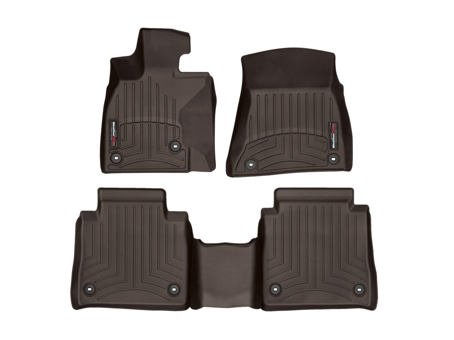 Weathertech - 471395-1-2 - Front and Rear - Floor Mat Set