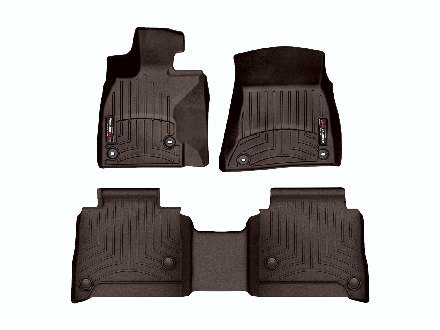 Weathertech - 4713951-4714552 - Front and Rear - Floor Mat Set