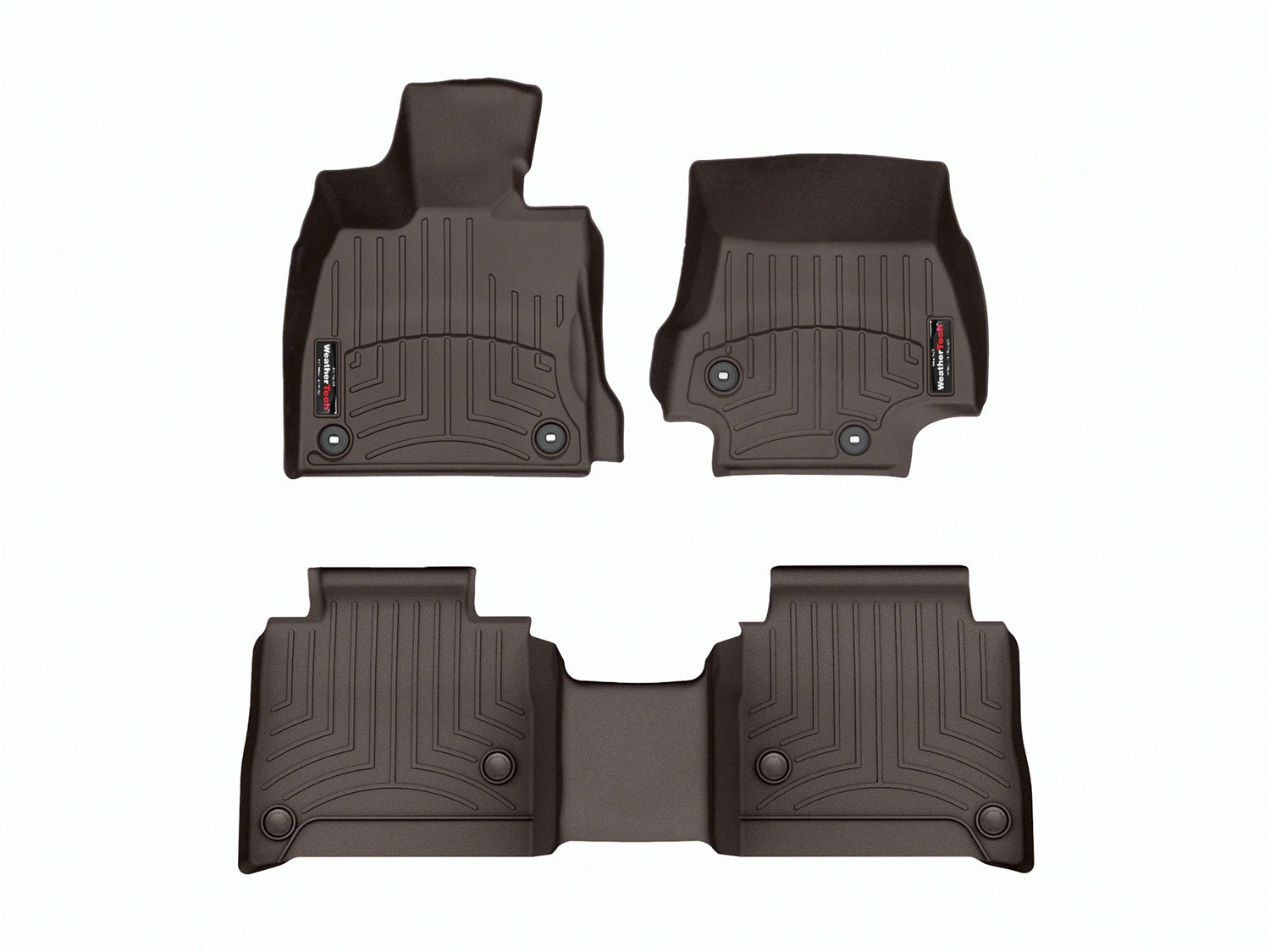 Weathertech - 471455-1-2 - Front and Rear - Floor Mat Set