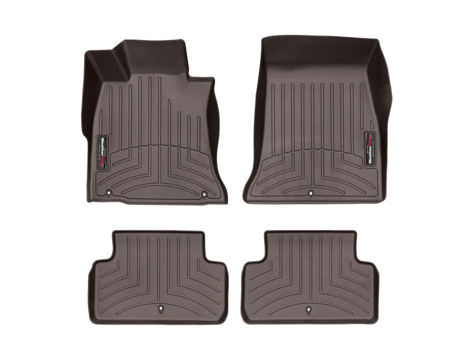 Weathertech - 4714831-4714792 - Front and Rear - Floor Mat Set