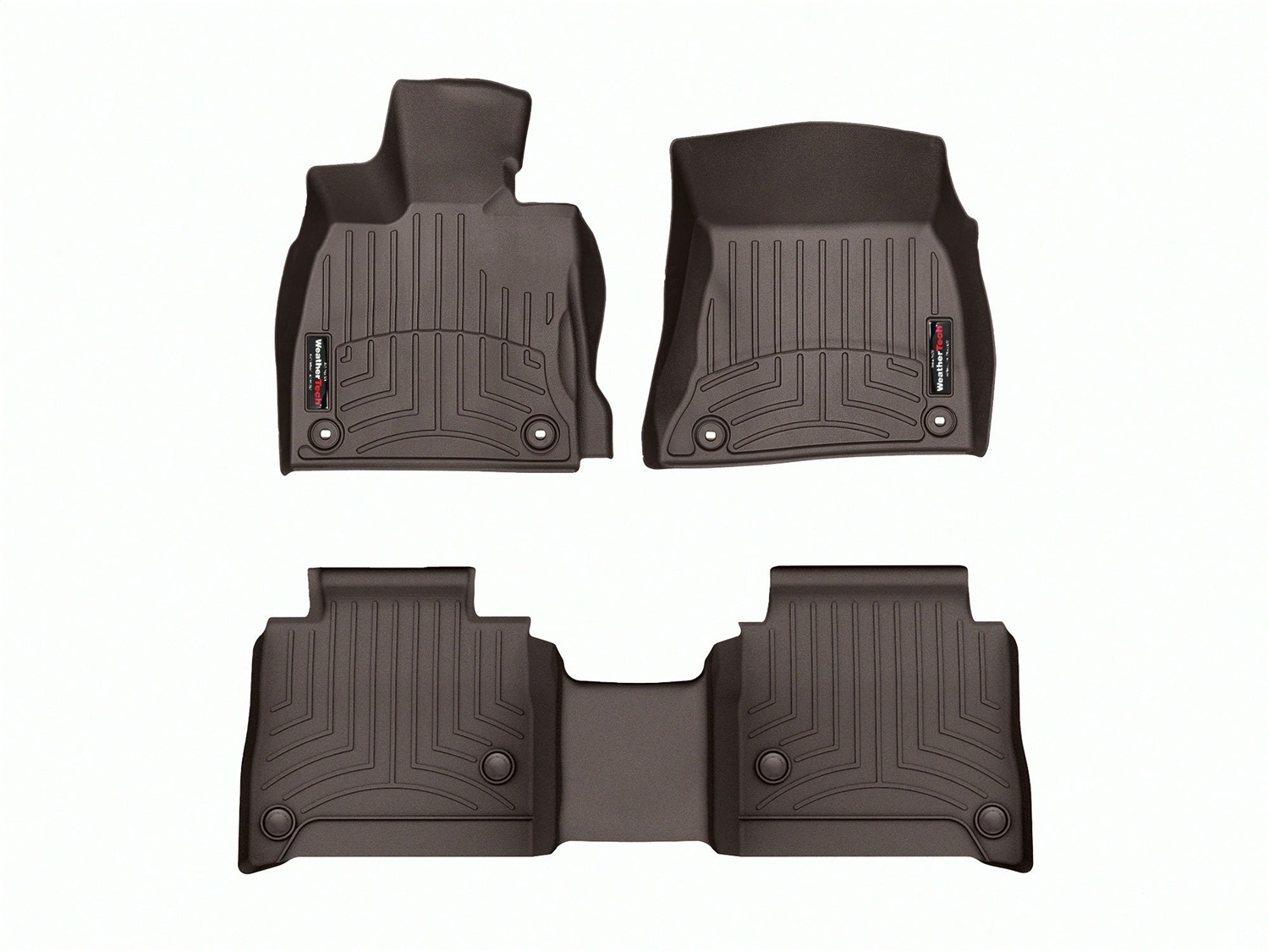 Weathertech - 4715041-4714552 - Front and Rear - Floor Mat Set