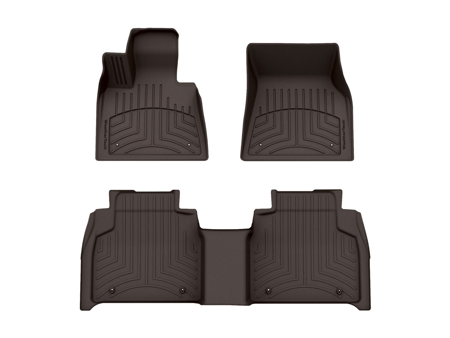Weathertech - 4715071-4718052 - Front and Rear - Floor Mat Set