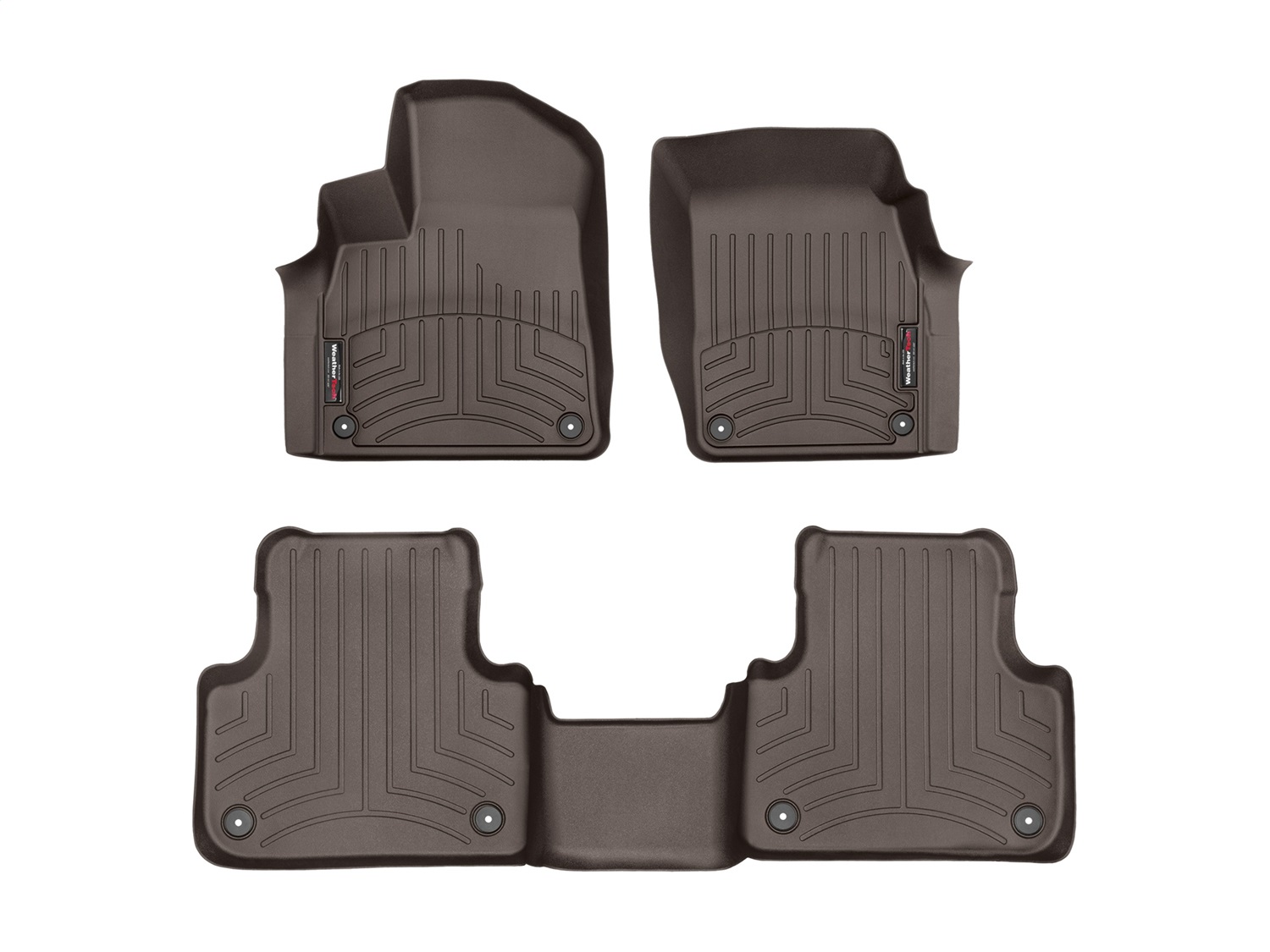 Weathertech - 4716451-4713542 - Front and Rear - Floor Mat Set