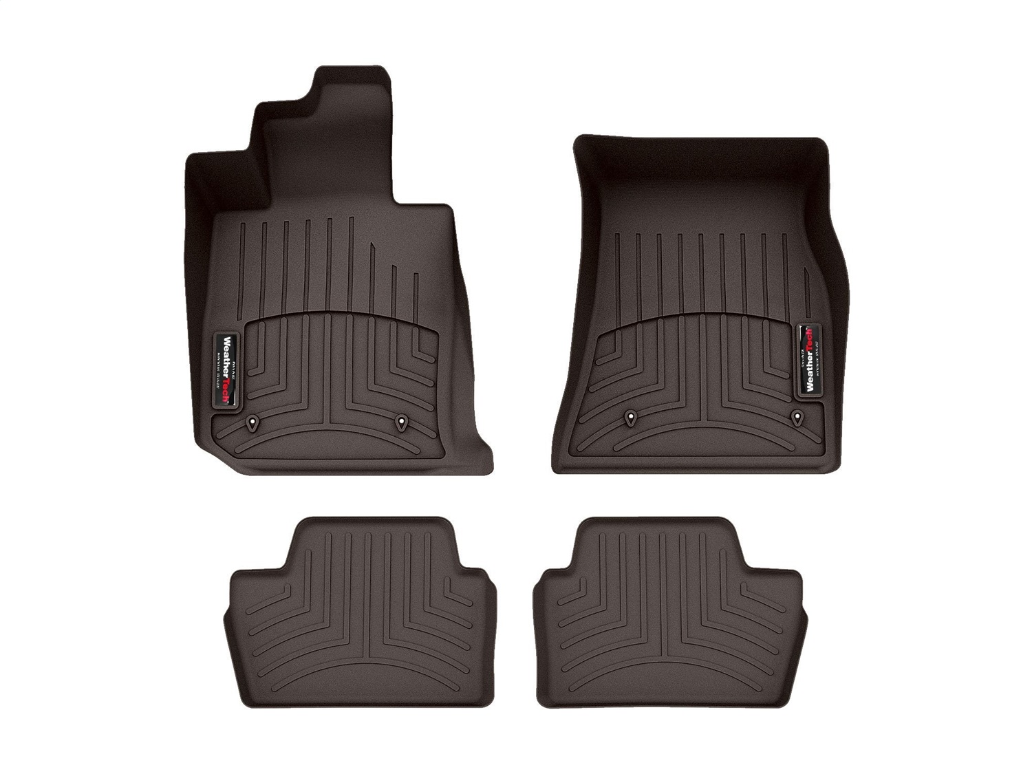 Weathertech - 471711-1-2 - Front and Rear - Floor Mat Set