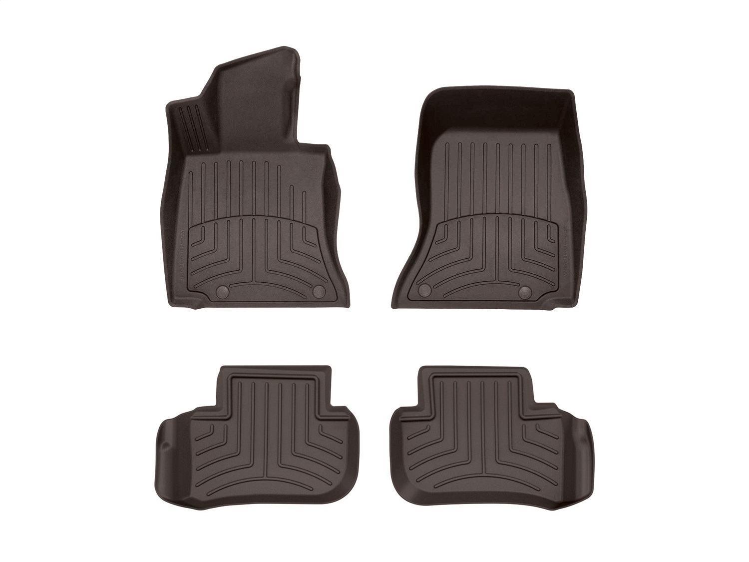 Weathertech - 471741-1-3IM - Front and Rear - Floor Mat Set