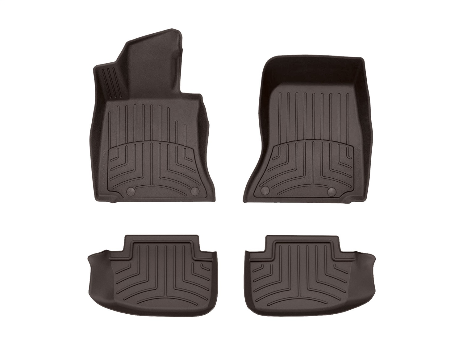 Weathertech - 471741-1-4IM - Front and Rear - Floor Mat Set