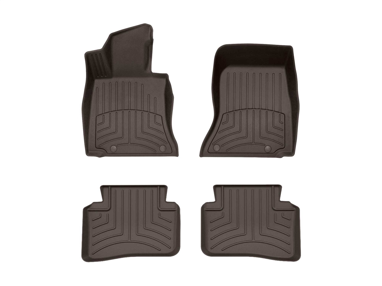 Weathertech - 471741-1-2IM - Front and Rear - Floor Mat Set