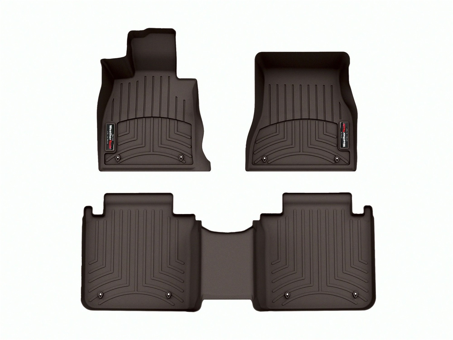 Weathertech - 471790-1-2 - Front and Rear - Floor Mat Set