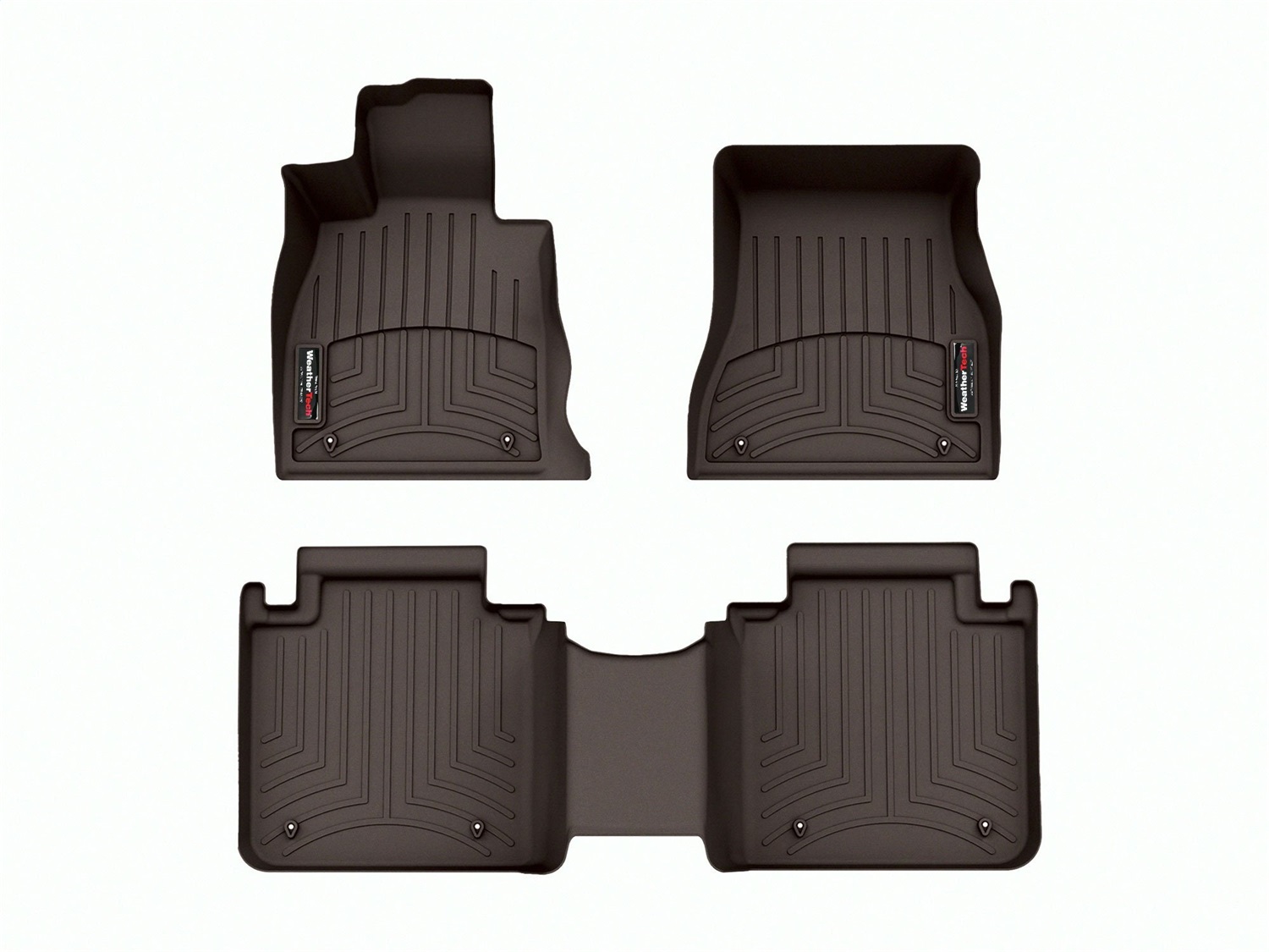 Weathertech - 471790-1-3 - Front and Rear - Floor Mat Set