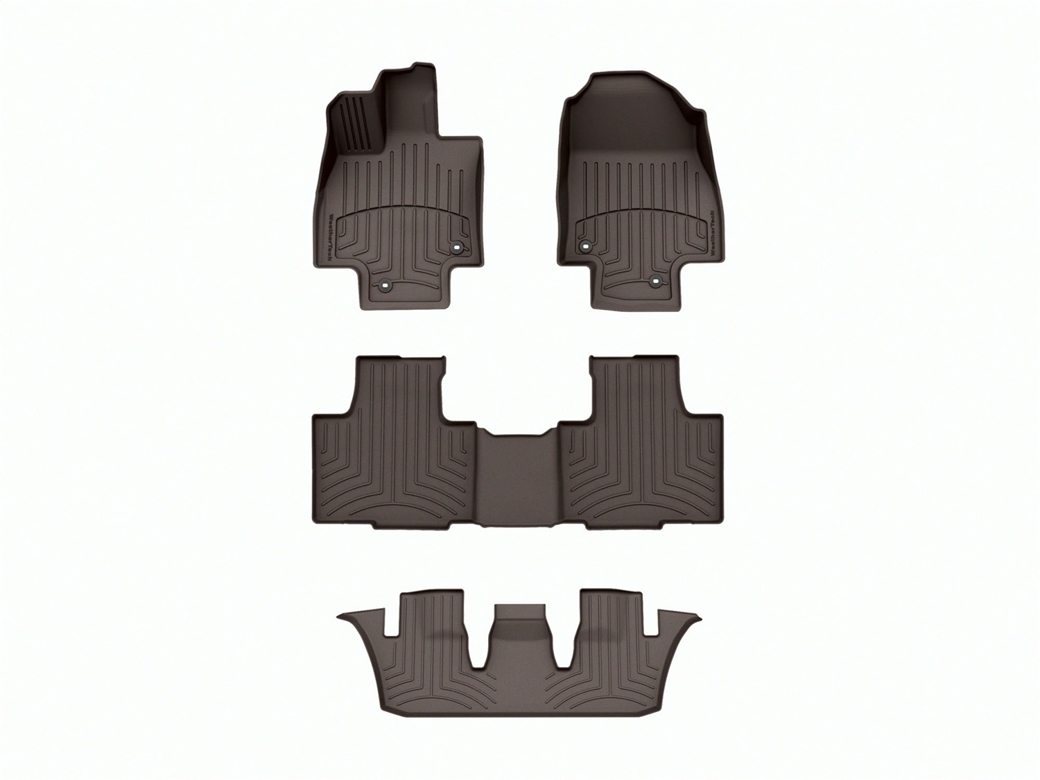 Weathertech - 471827-1-2-3IM - Front Rear and Third Row - Floor Mat Set
