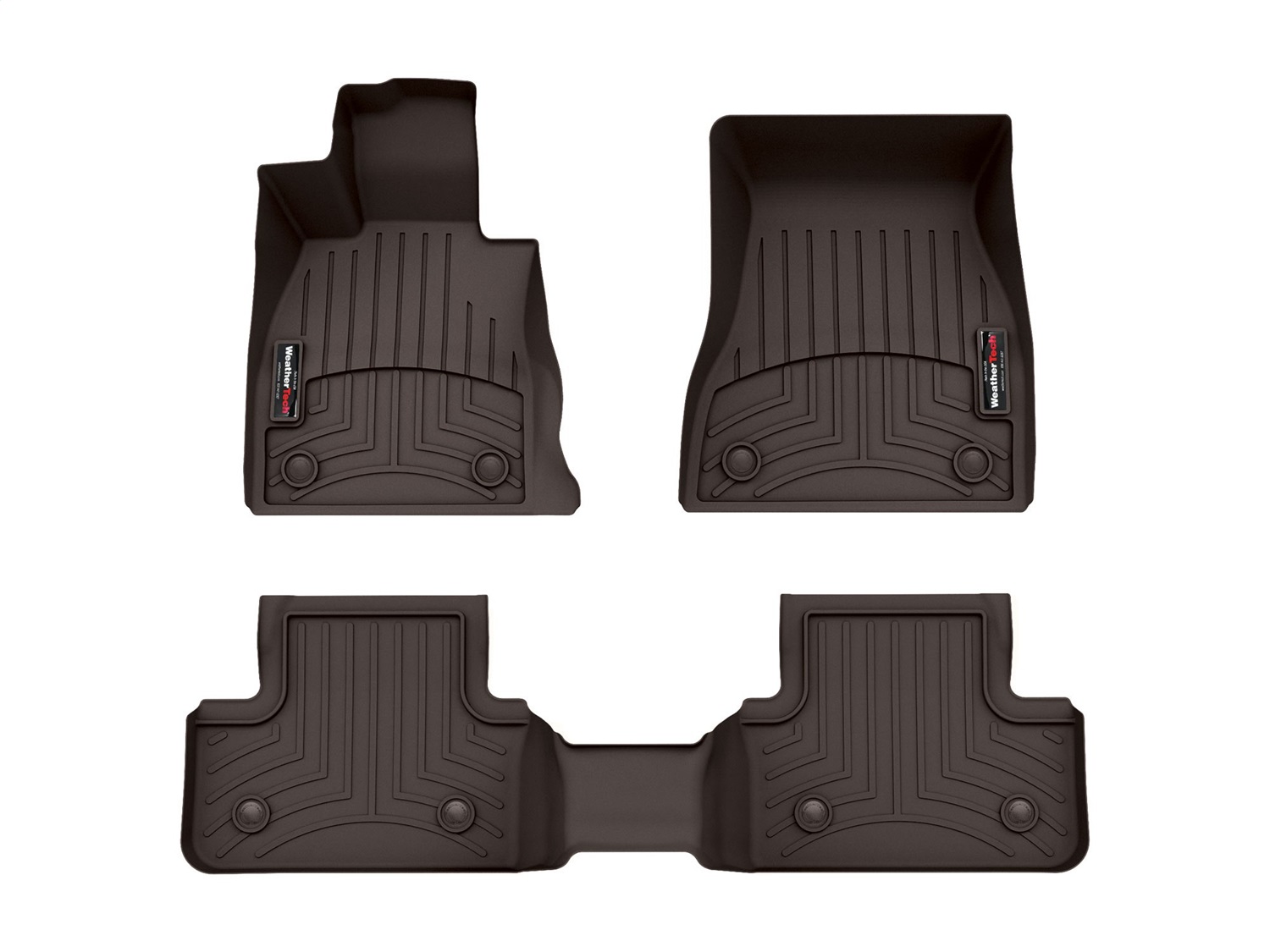 Weathertech - 471845-1-3 - Front and Rear - Floor Mat Set