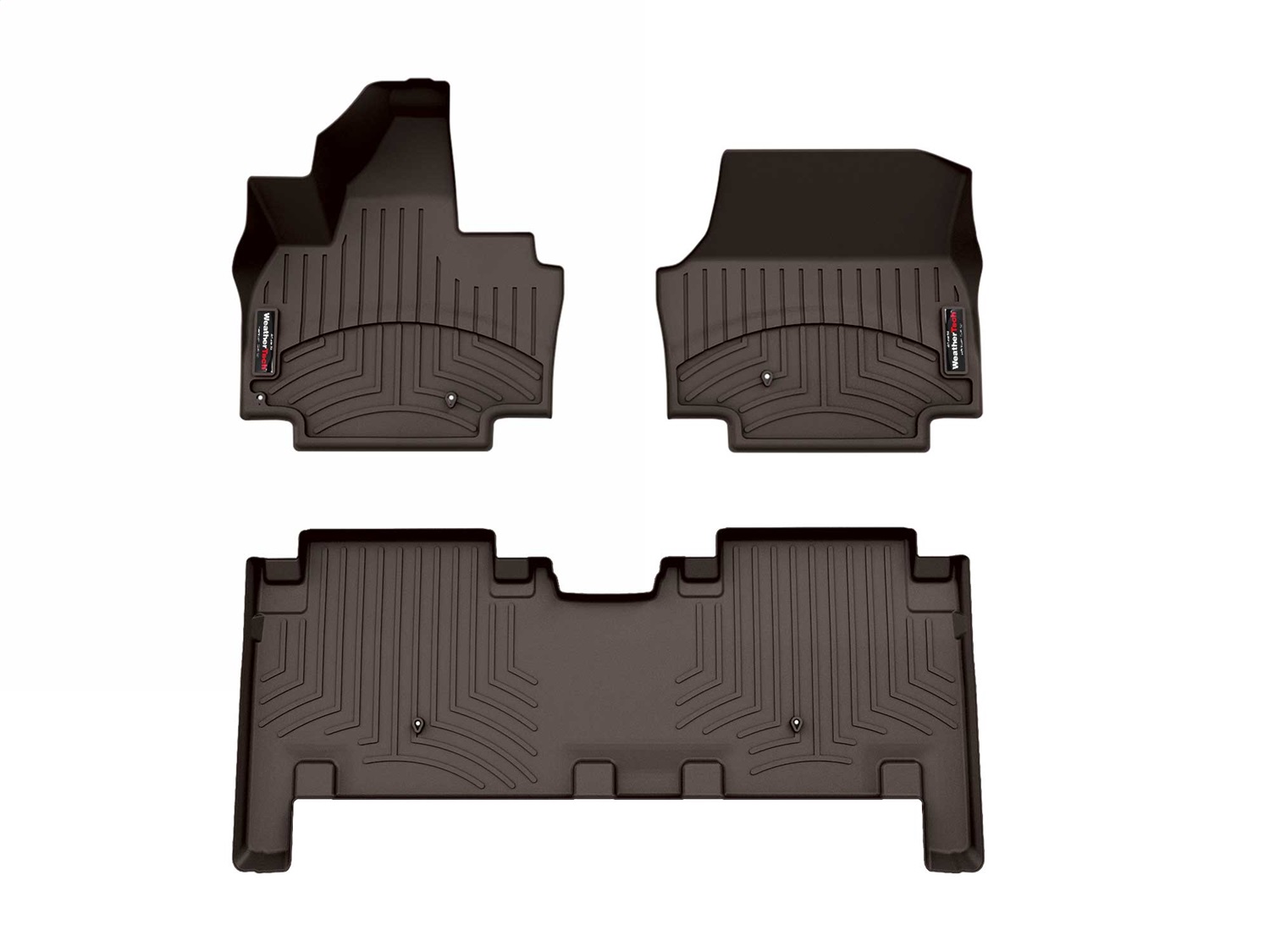Weathertech - 471860-1-3 - Front and Rear - Floor Mat Set