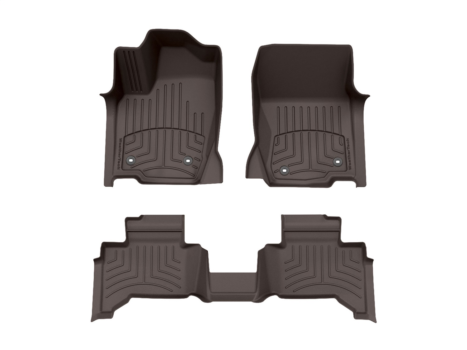 Weathertech - 471874-1-2IM - Front and Rear - Floor Mat Set