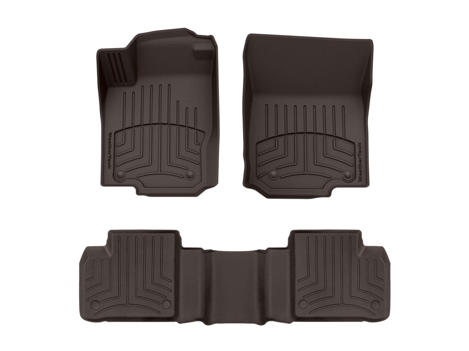 Weathertech - 47401-1-2IM - Front and Rear - Floor Mat Set