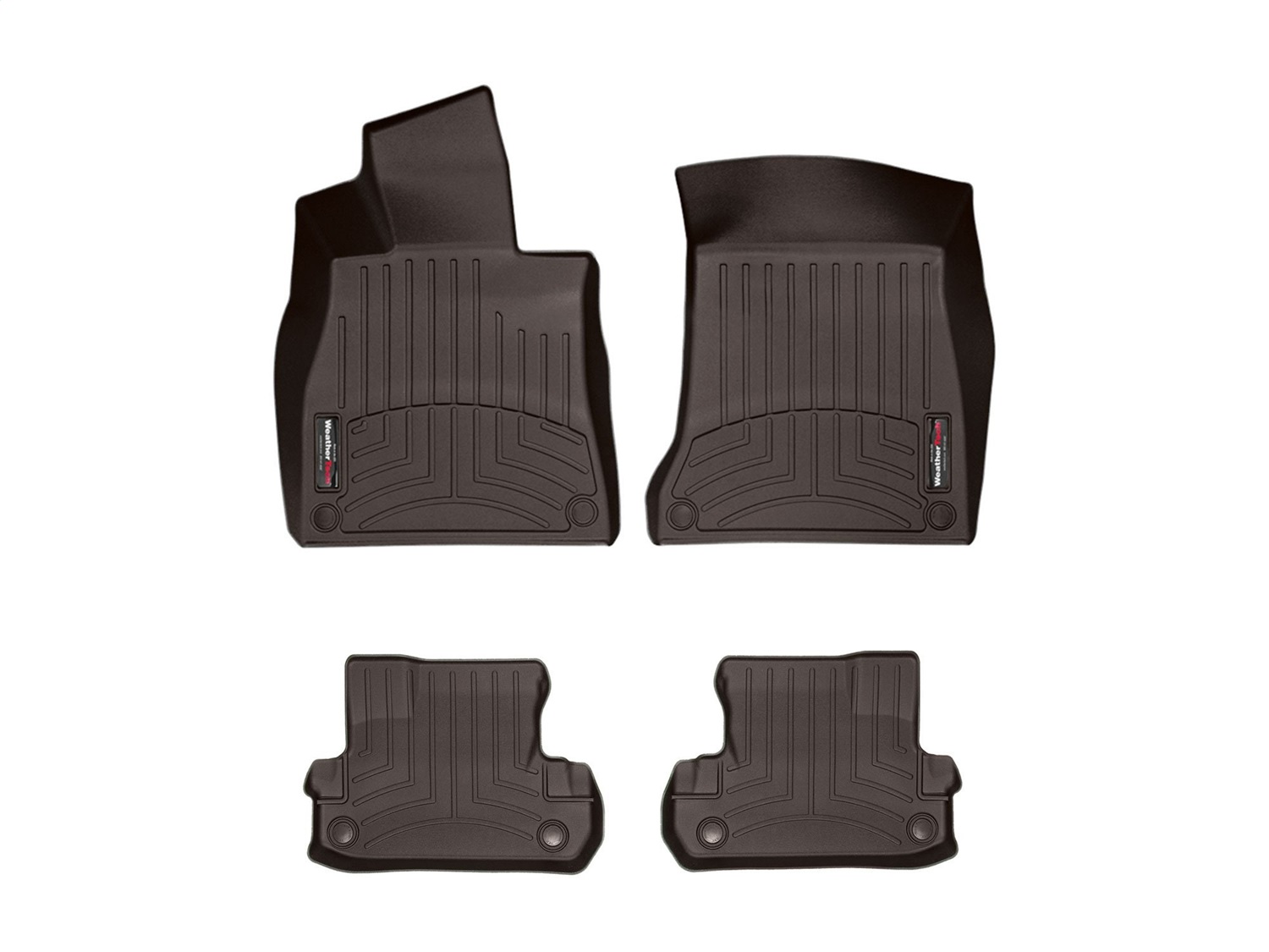 Weathertech - 475711-4710602 - Front and Rear - Floor Mat Set