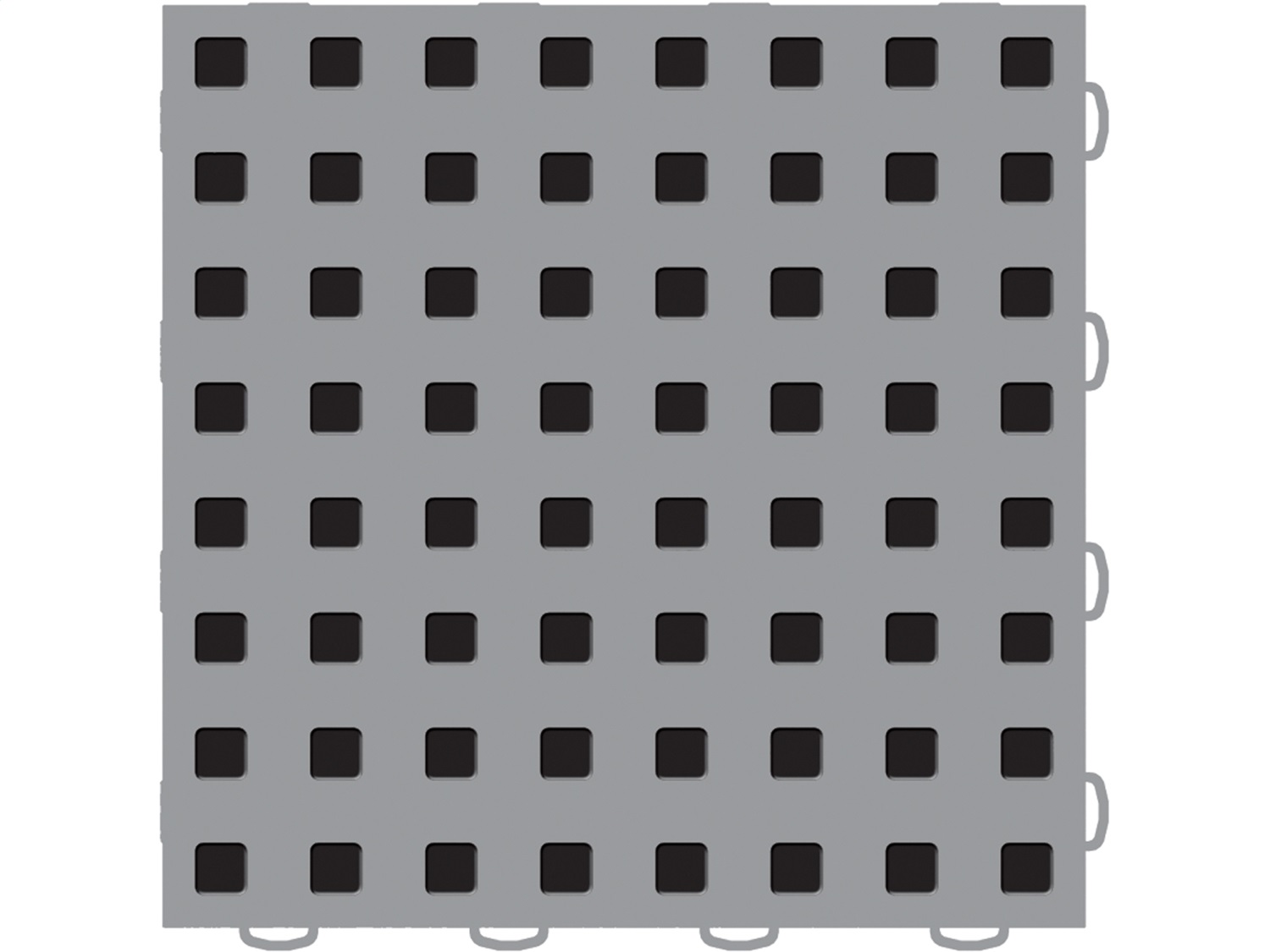 Weathertech - 51T1212 GR-BK - Interlocking Garage Floor Tiles
