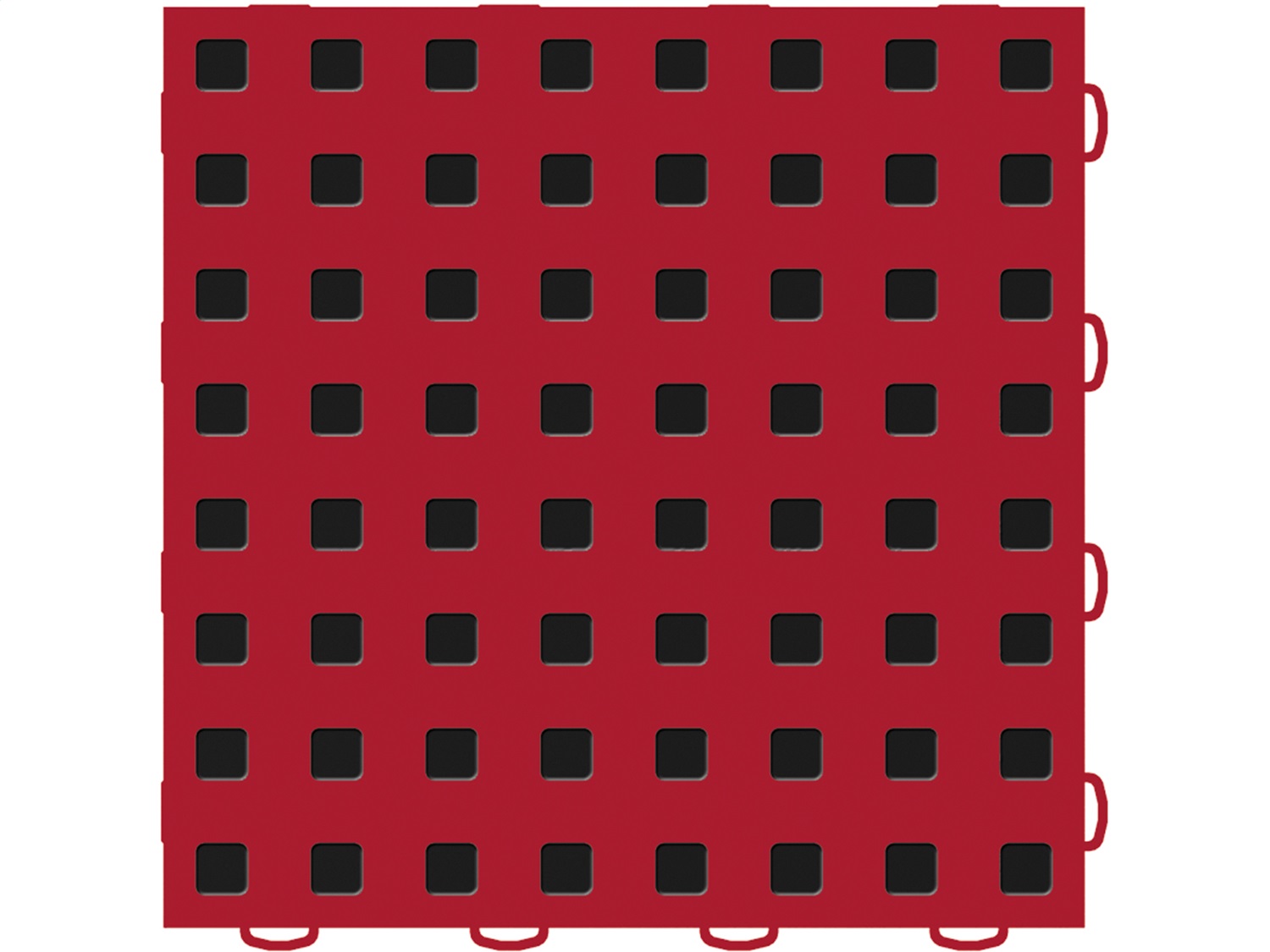 Weathertech - 51T1212 RD-BK - Interlocking Garage Floor Tiles