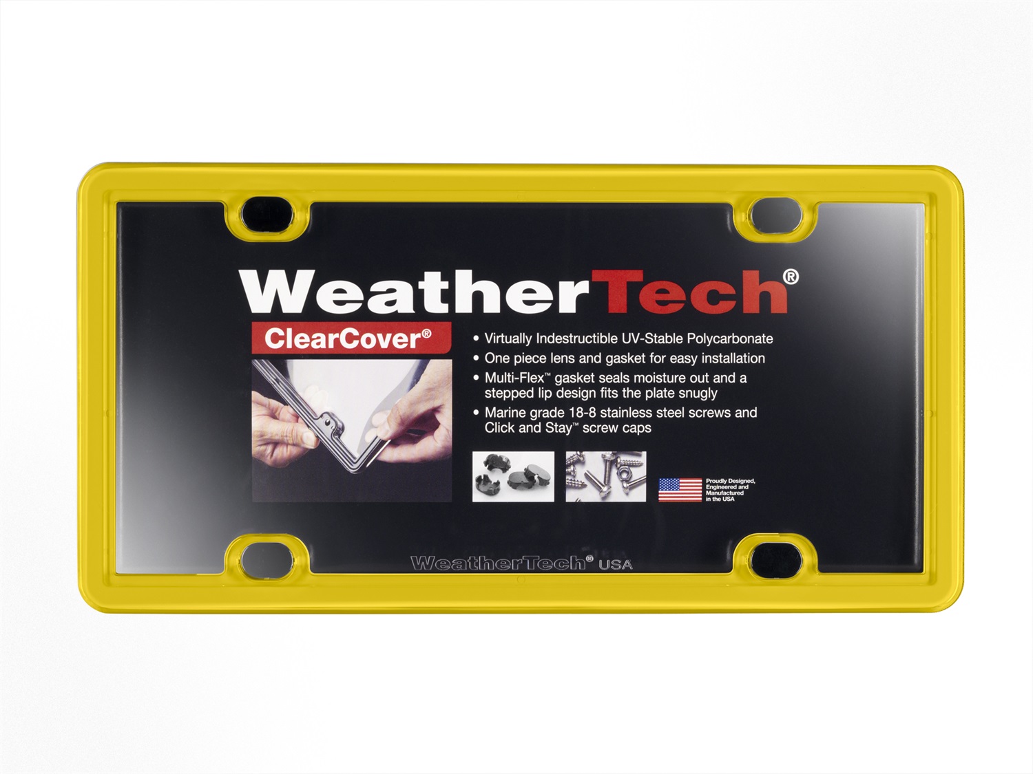 Weathertech - 8ALPCC14 - License Plate Cover