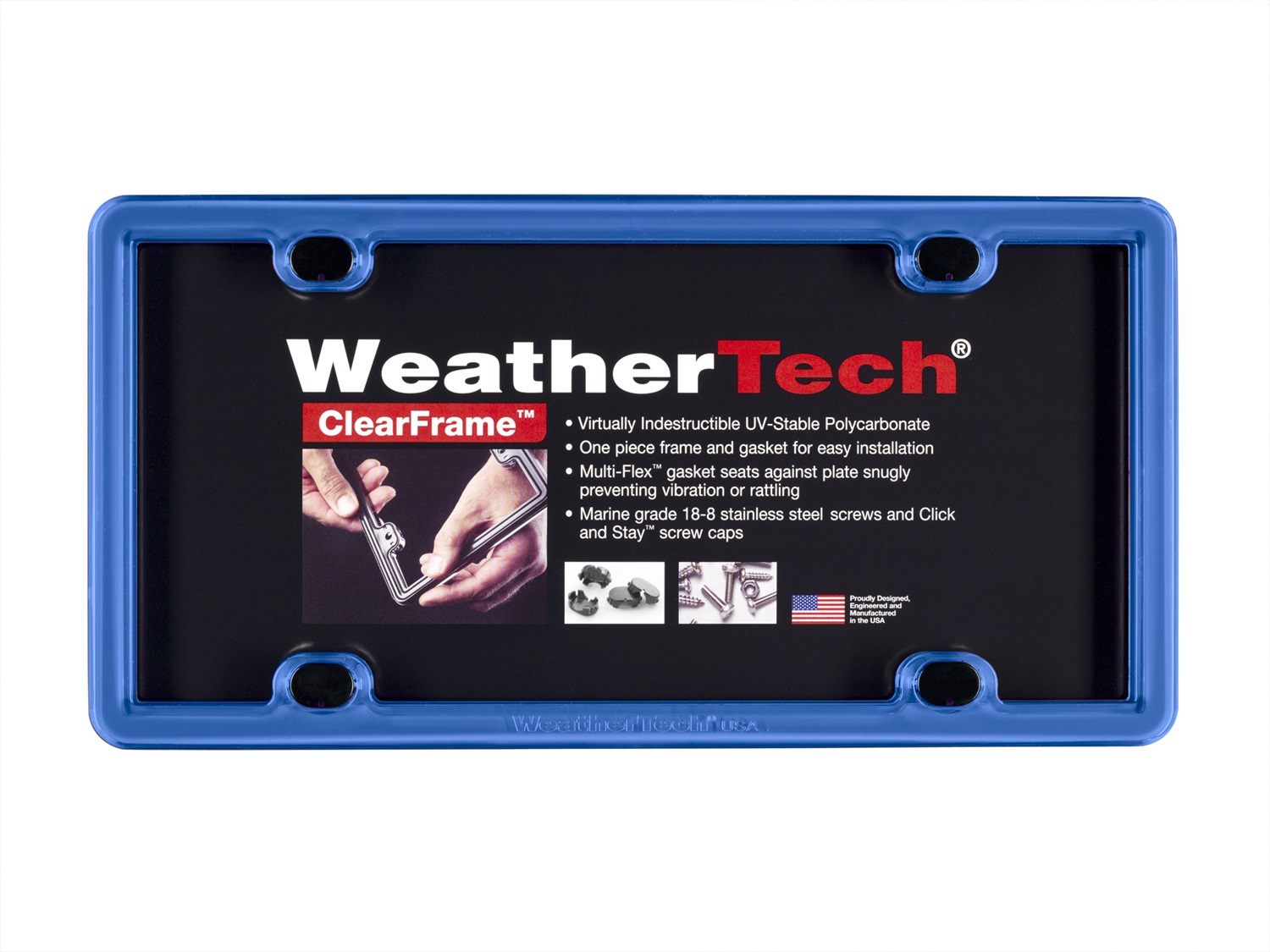 Weathertech - 8ALPCF21 - License Plate Frame