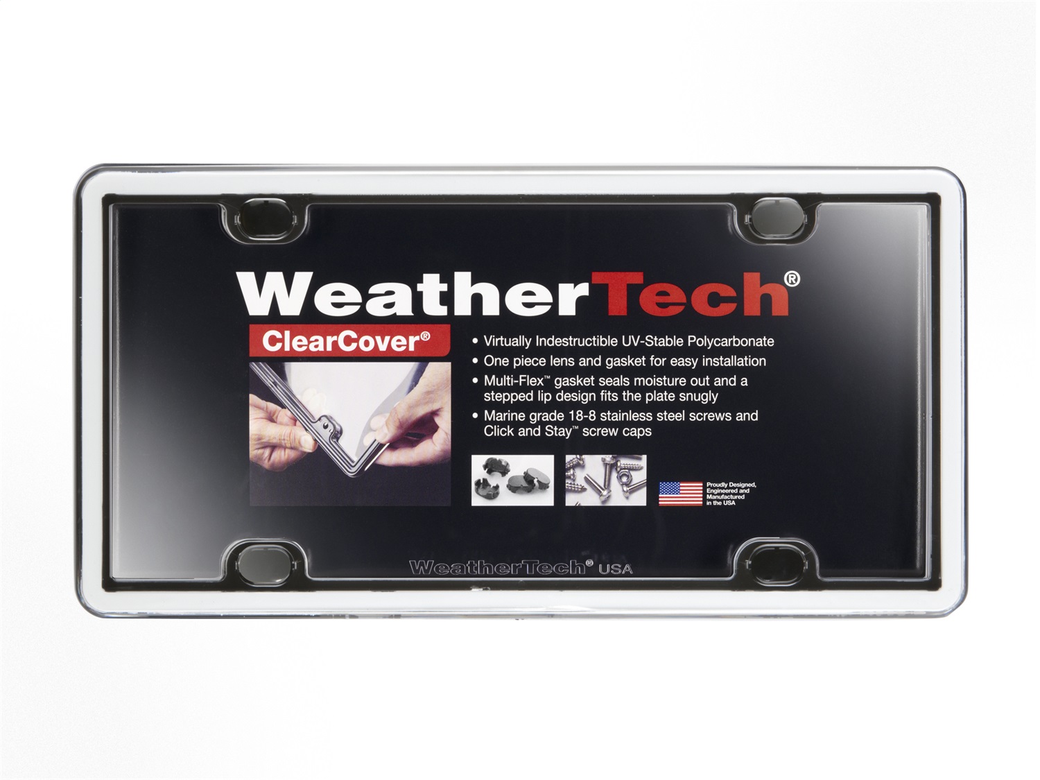 Weathertech - 60021 - License Plate Cover