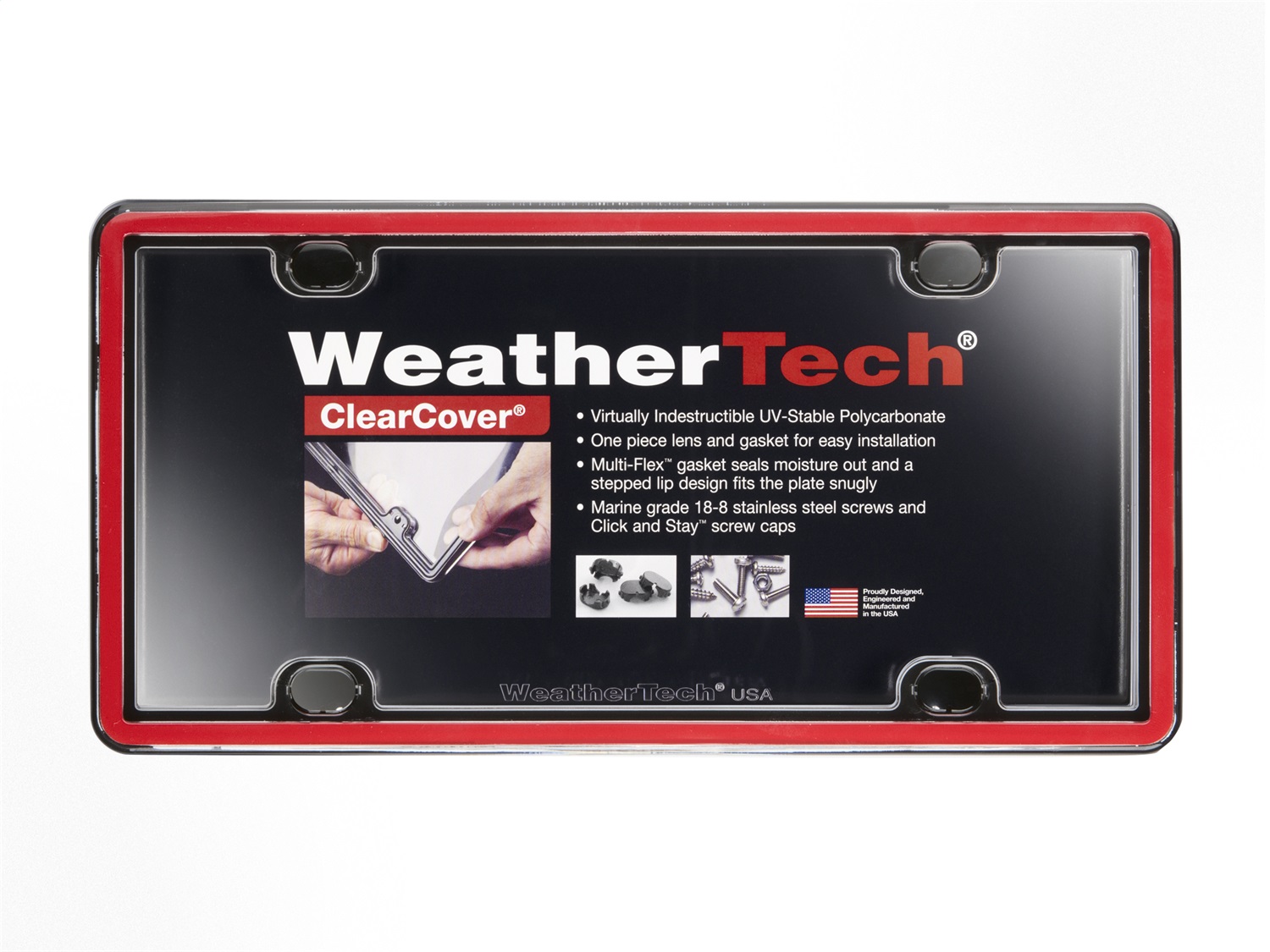 Weathertech - 60022 - License Plate Cover