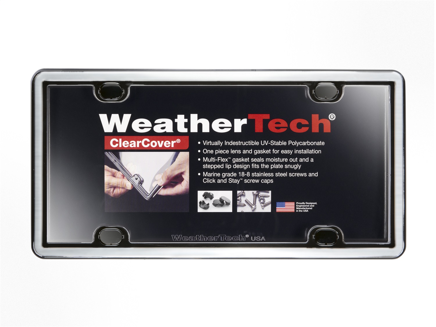 Weathertech - 60023 - License Plate Cover