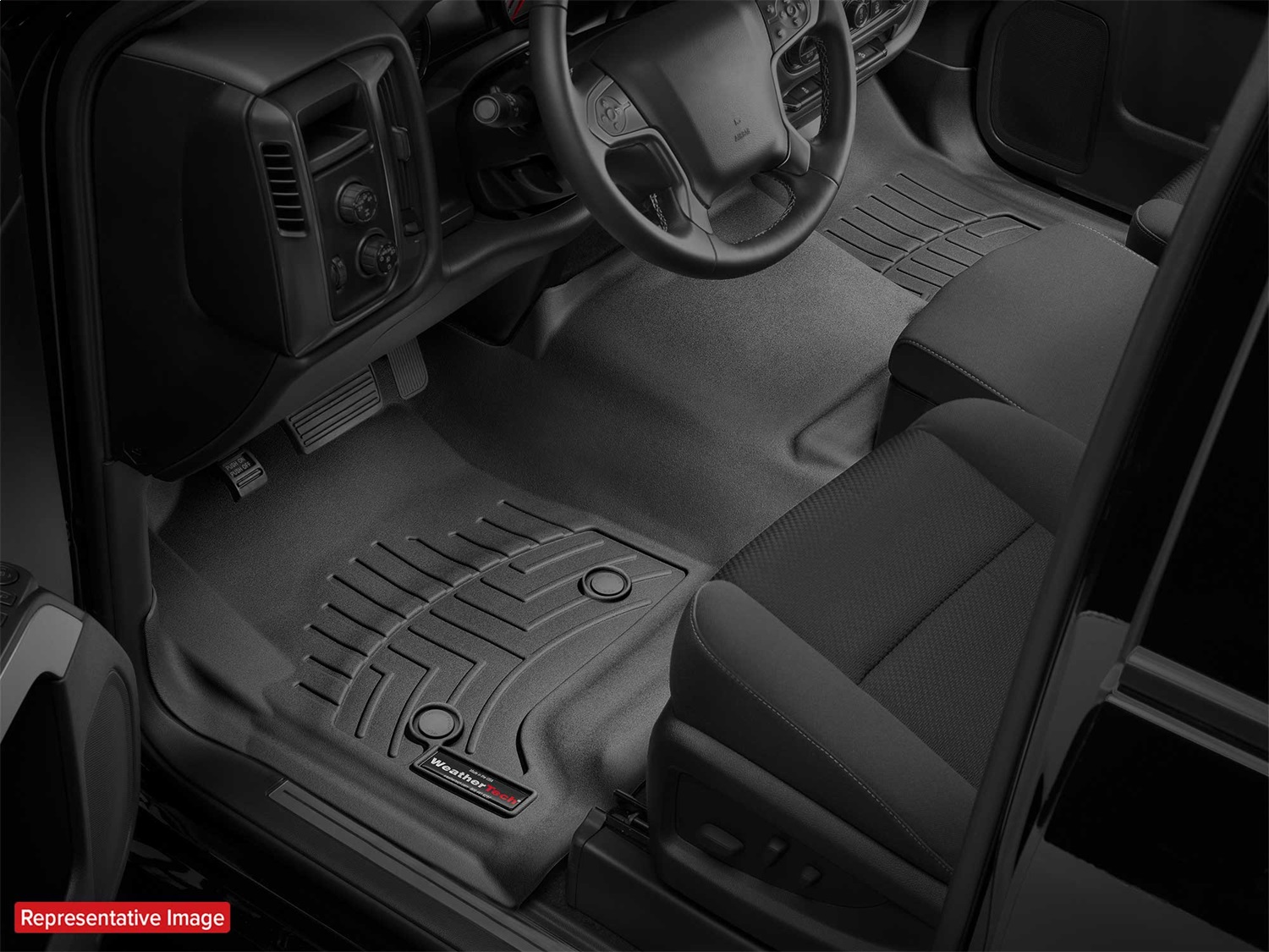 Weathertech - 441822-1-2 - Front and Rear - Floor Mat Set