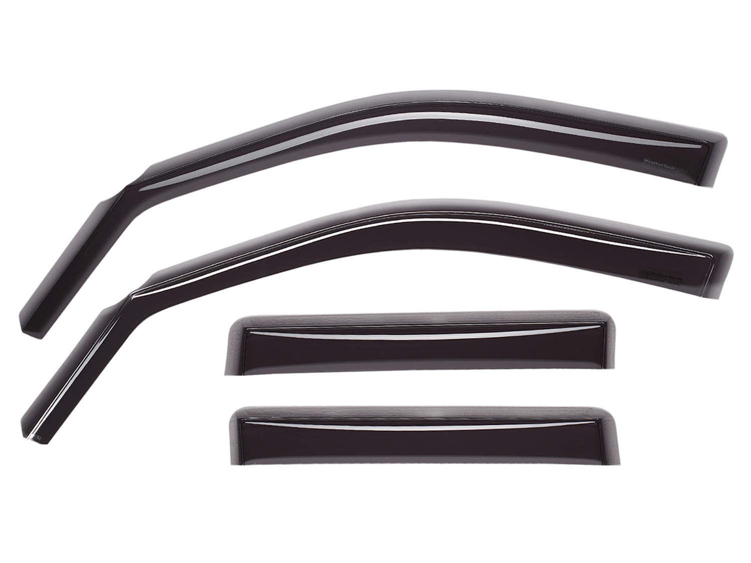 Weathertech - 801025IM-81765IM - Front and Rear - Side Window Vent