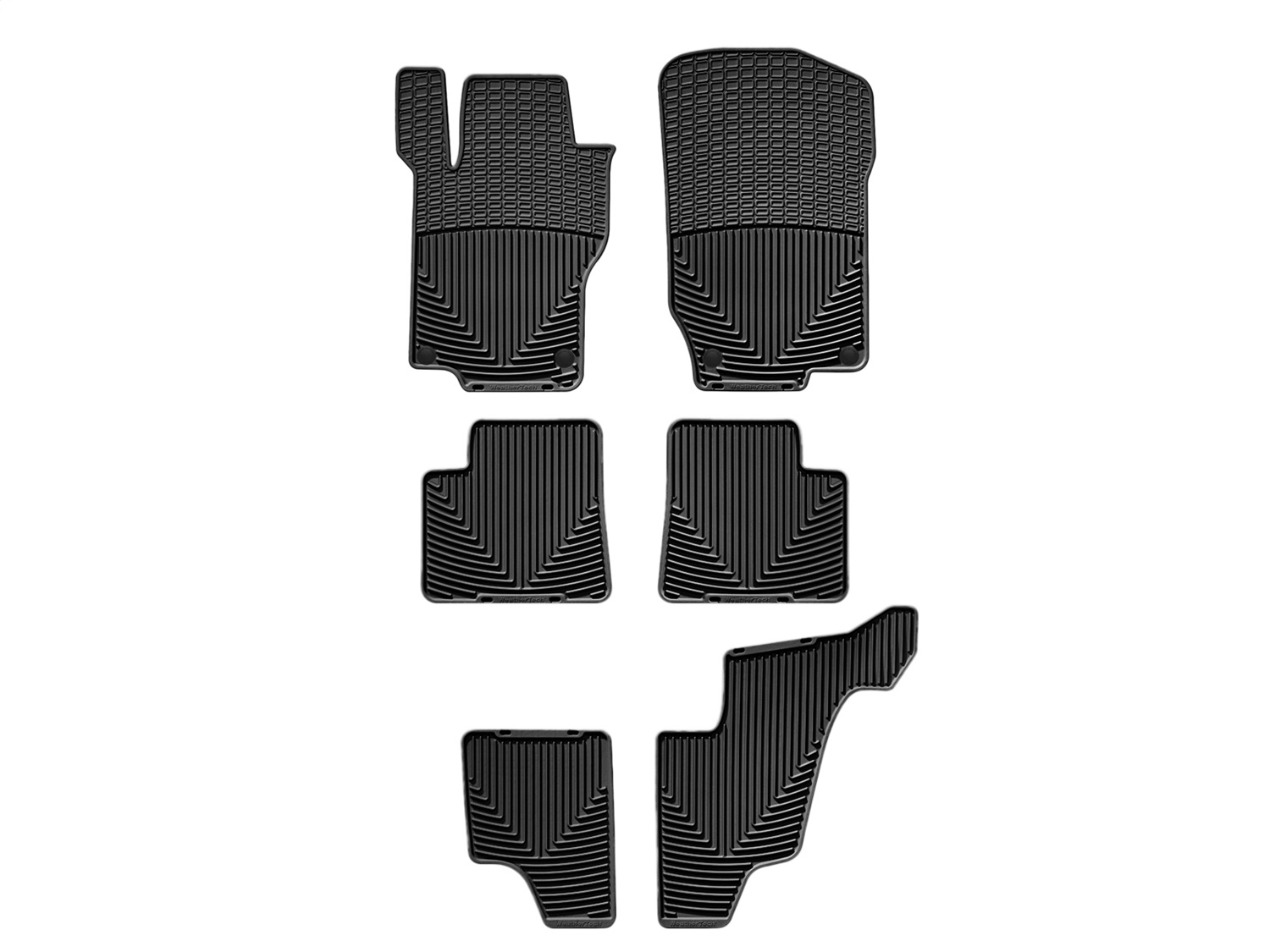 Weathertech - W102-W110-W115 - Front Rear and Third Row - Floor Mat Set