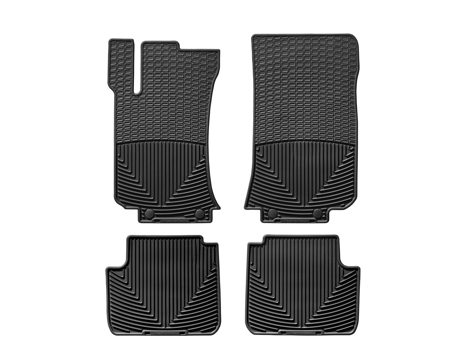 Weathertech - MB V251 B - Front and Rear - Floor Mat Set