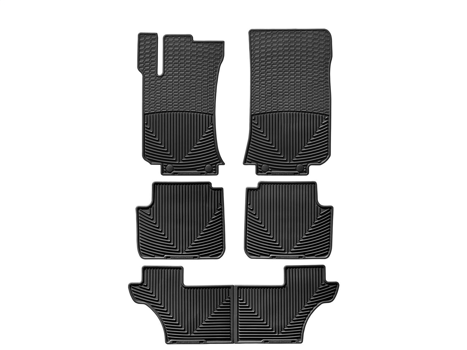 Weathertech - W104-W106-W107 - Front Rear and Third Row - Floor Mat Set