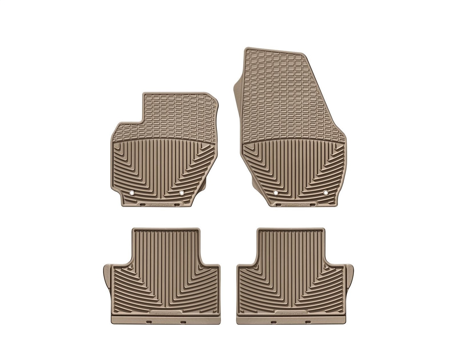 Weathertech - WTVT169170 - Front and Rear - Floor Mat Set