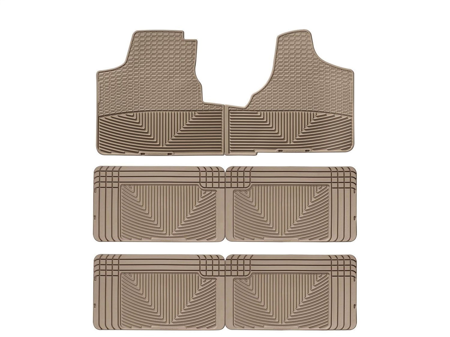 Weathertech - W16TNW25TNW25TN - Front Rear and Third Row - Floor Mat Set