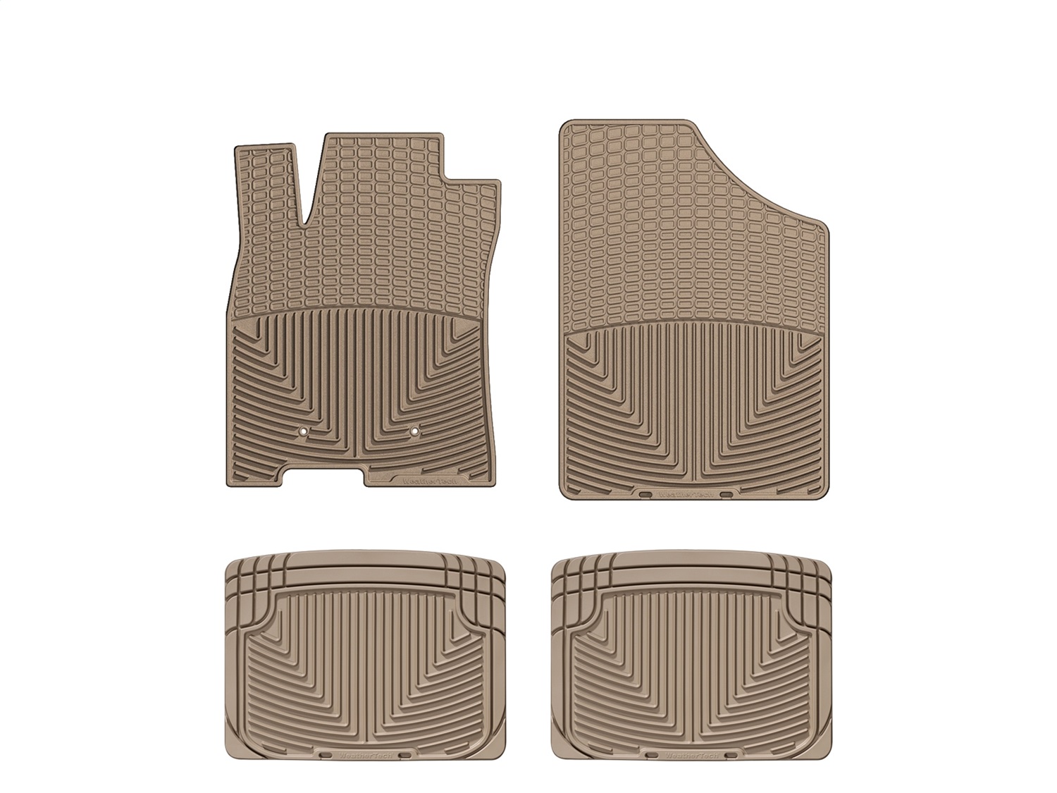 Weathertech - W194TN-W20TN - Front and Rear - Floor Mat Set