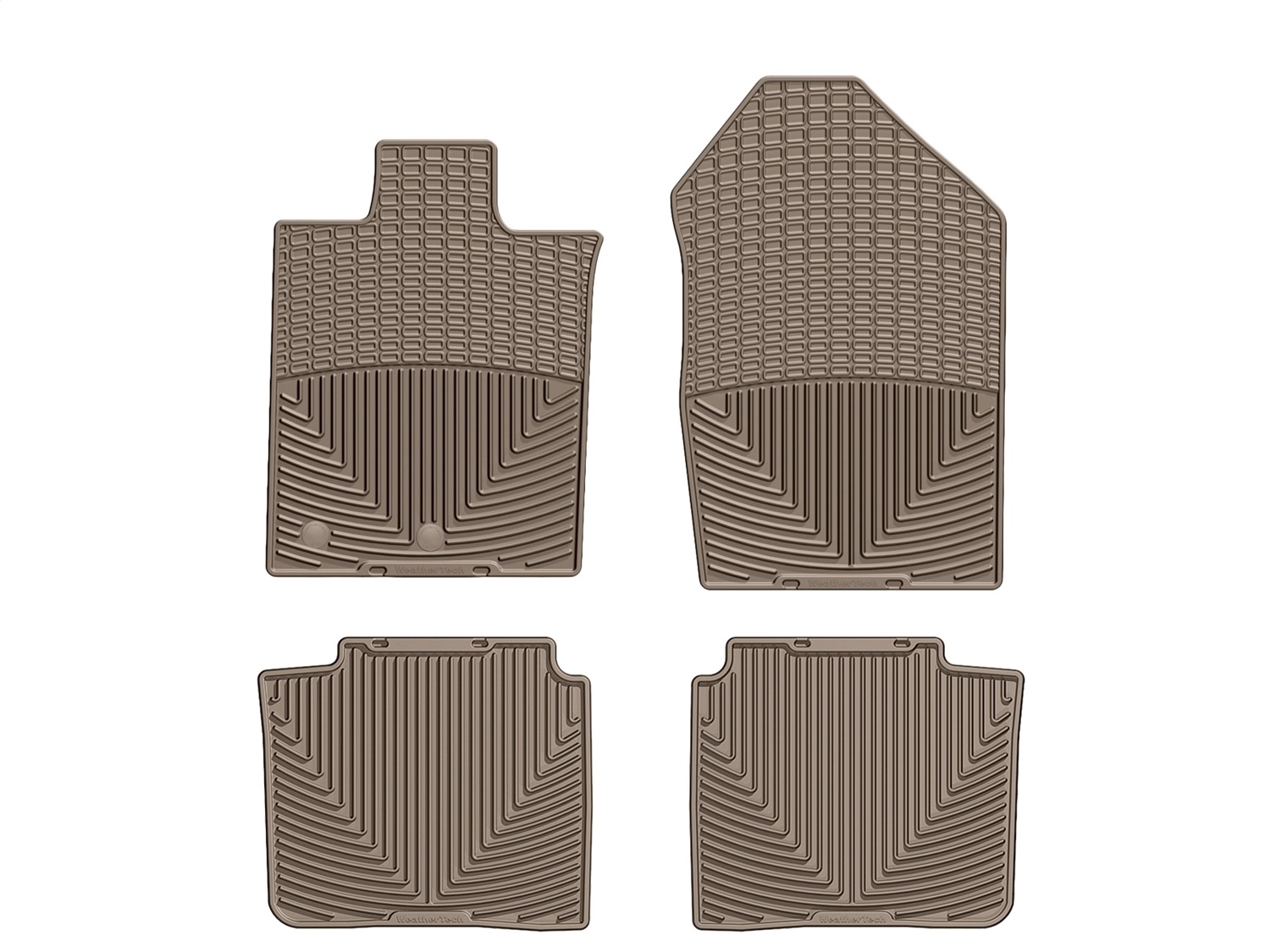 Weathertech - W234TN-W256TN - Front and Rear - Floor Mat Set