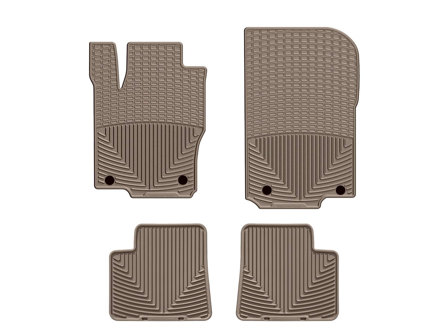 Weathertech - W257TN-W110TN - Front and Rear - Floor Mat Set