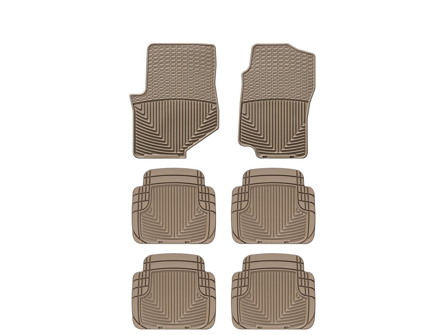 Weathertech - W32TNW50TNW50TN - Front Rear and Third Row - Floor Mat Set