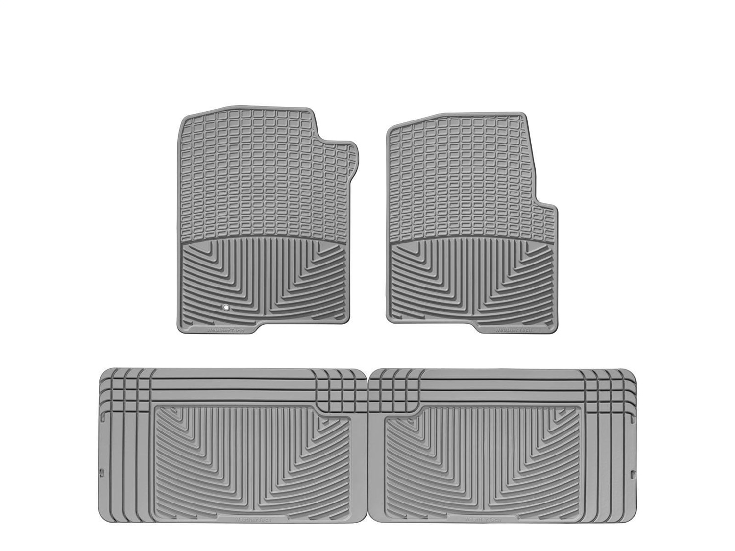 Weathertech - W42GR-W25GR - Front and Rear - Floor Mat Set