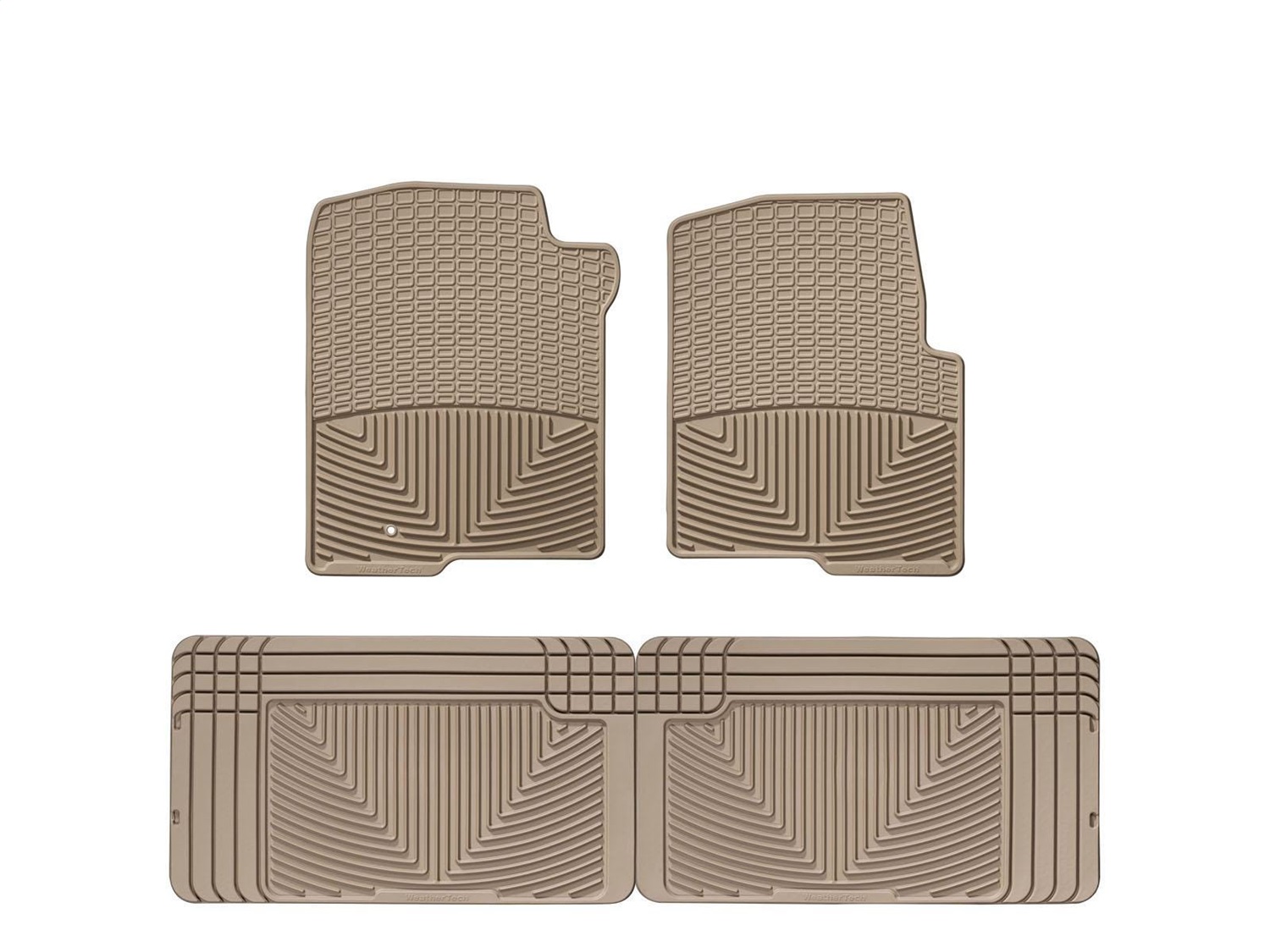 Weathertech - W42TN-W25TN - Front and Rear - Floor Mat Set