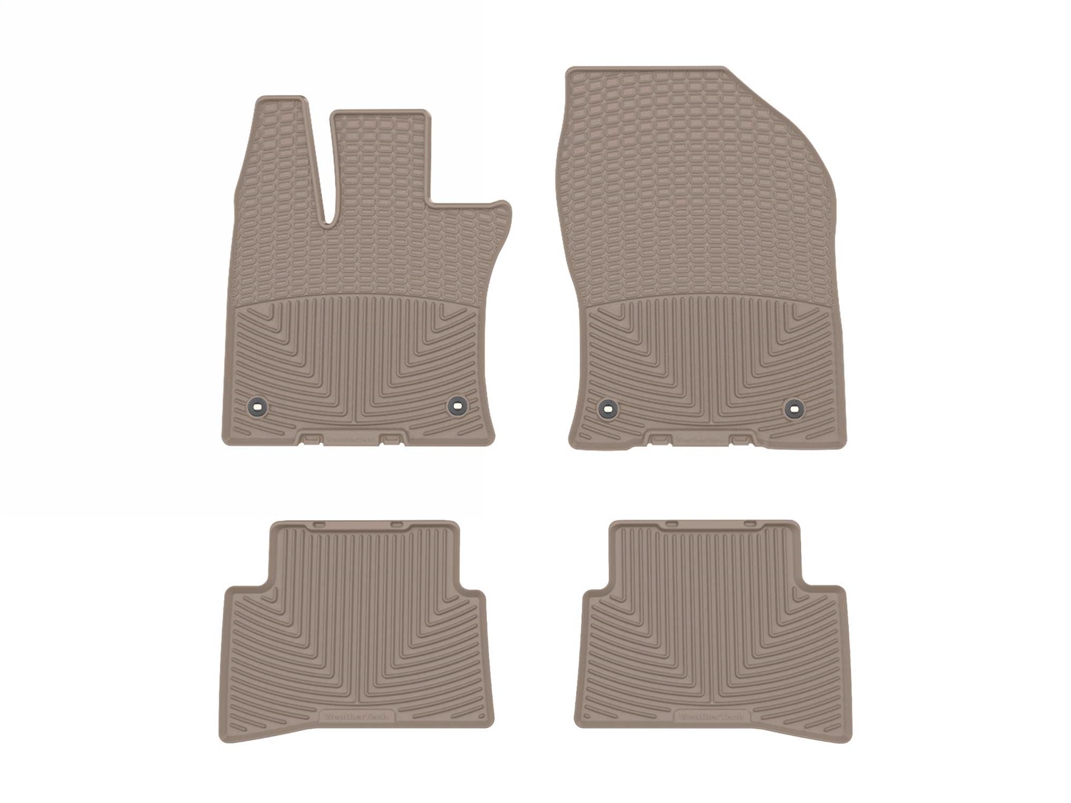Weathertech - W595TN-W596TN - Front and Rear - Floor Mat Set
