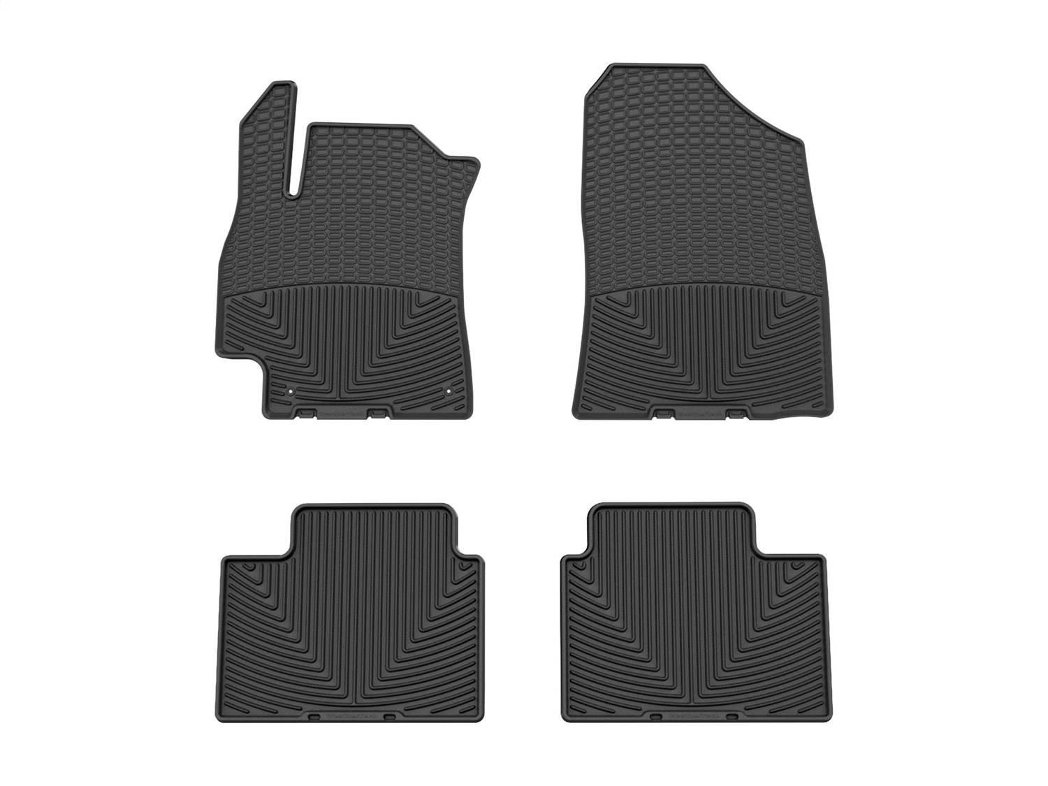Weathertech - W631-W632 - Front and Rear - Floor Mat Set
