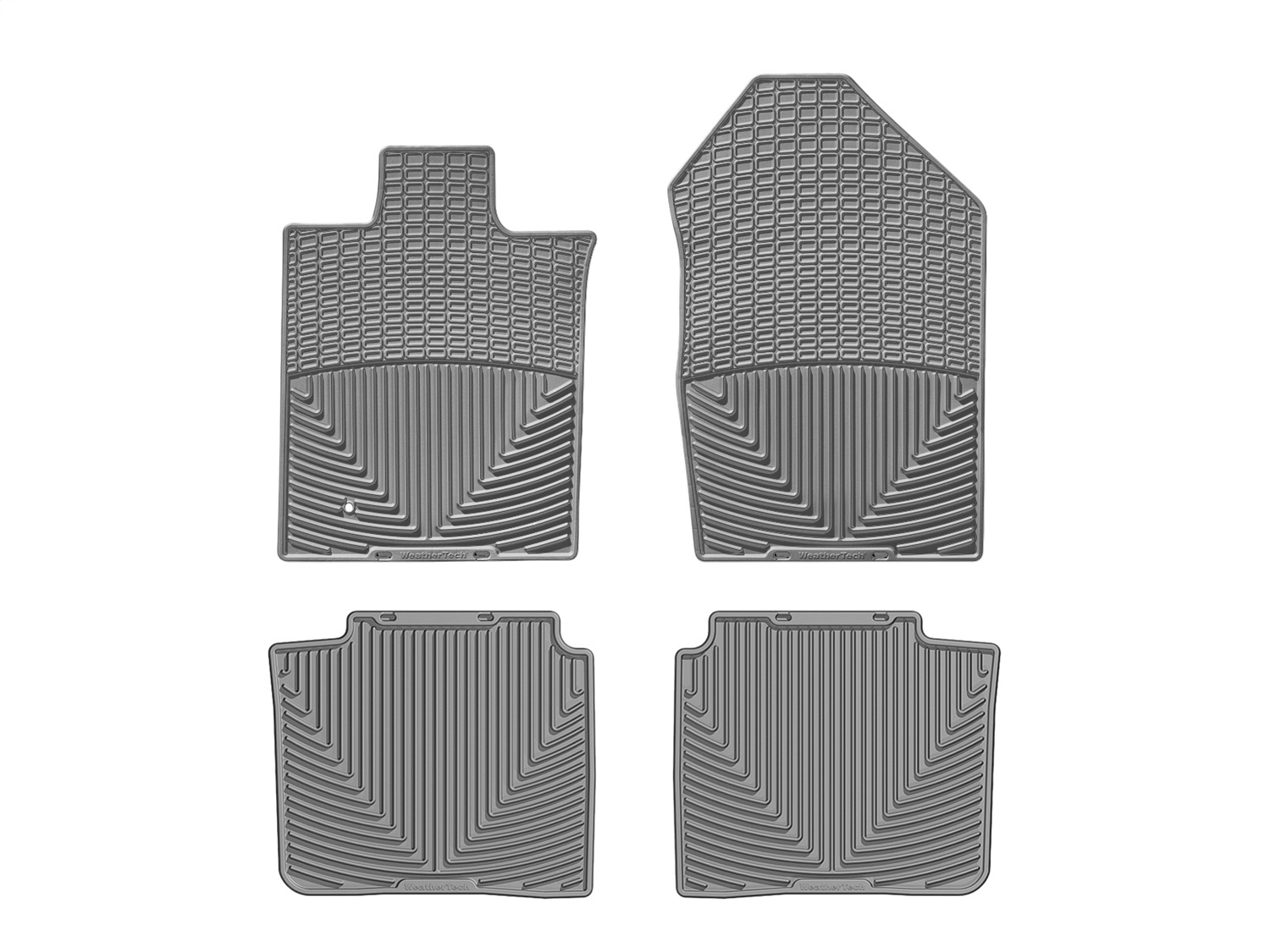 Weathertech - W97GR-W256GR - Front and Rear - Floor Mat Set