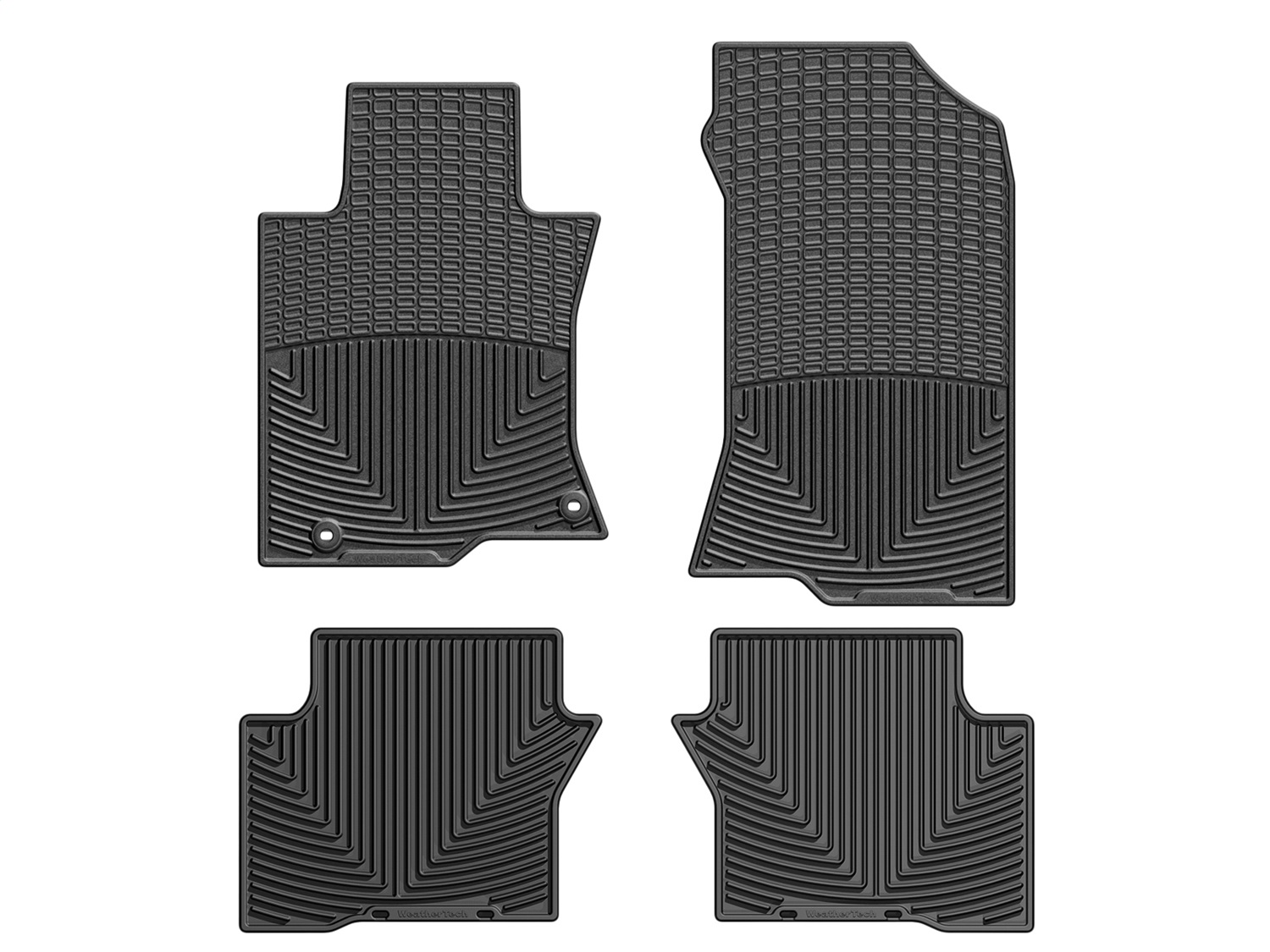 Weathertech - WTHB195196 - Front and Rear - Floor Mat Set