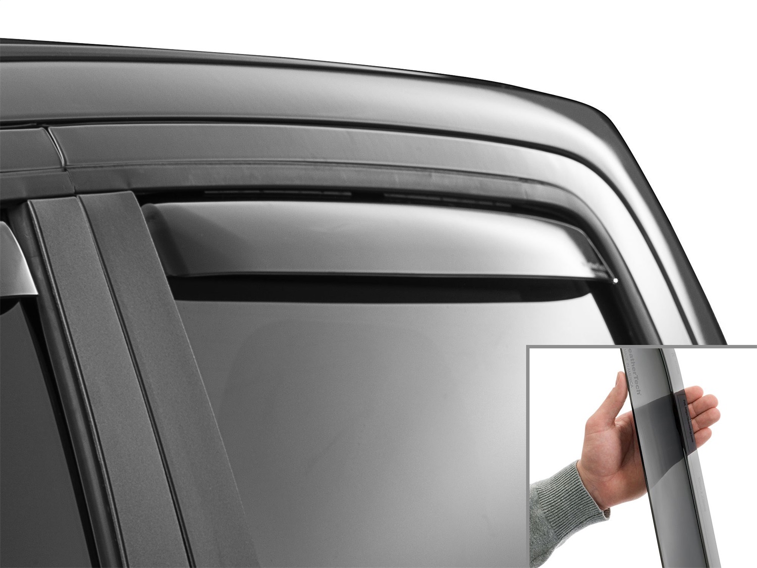 Weathertech - 81935IM - Rear - Side Window Vent