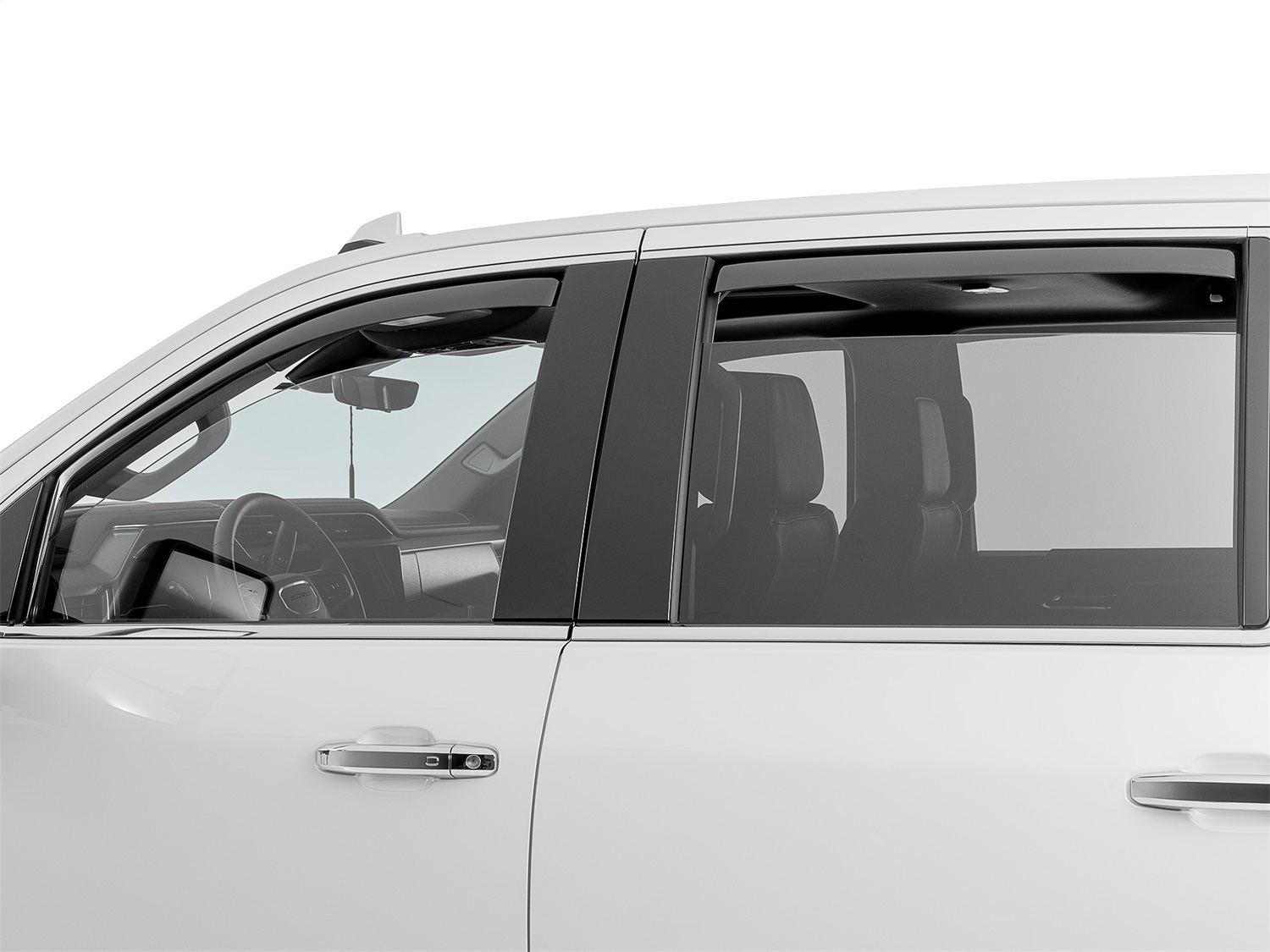 Weathertech - 80977IM-81930IM - Front and Rear - Side Window Vent