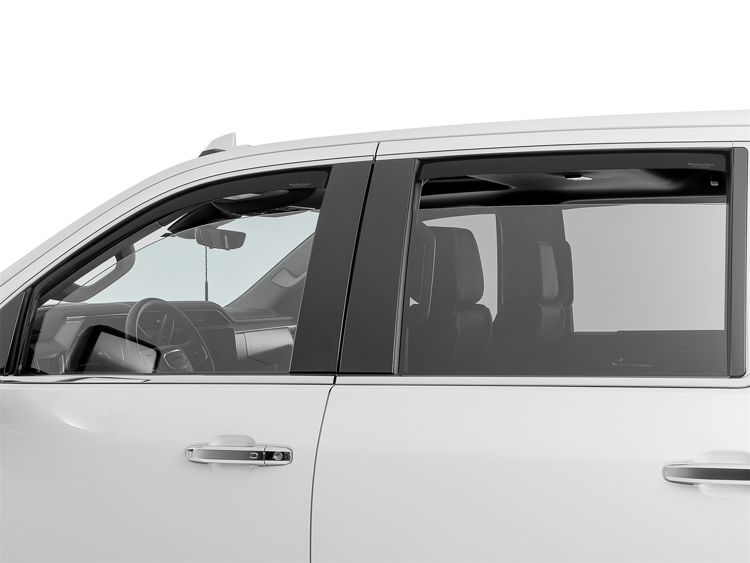 Weathertech - 80977IMB-81930IMB - Front and Rear - Side Window Vent