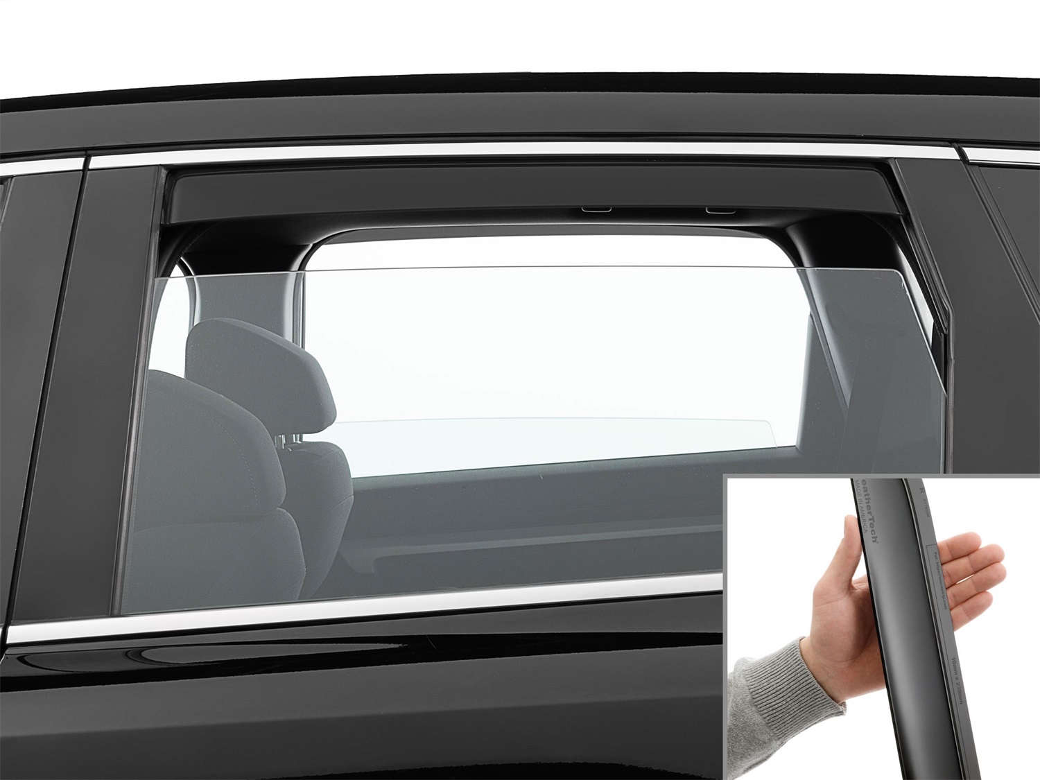 Weathertech - 81864IMB - Rear - Side Window Vent