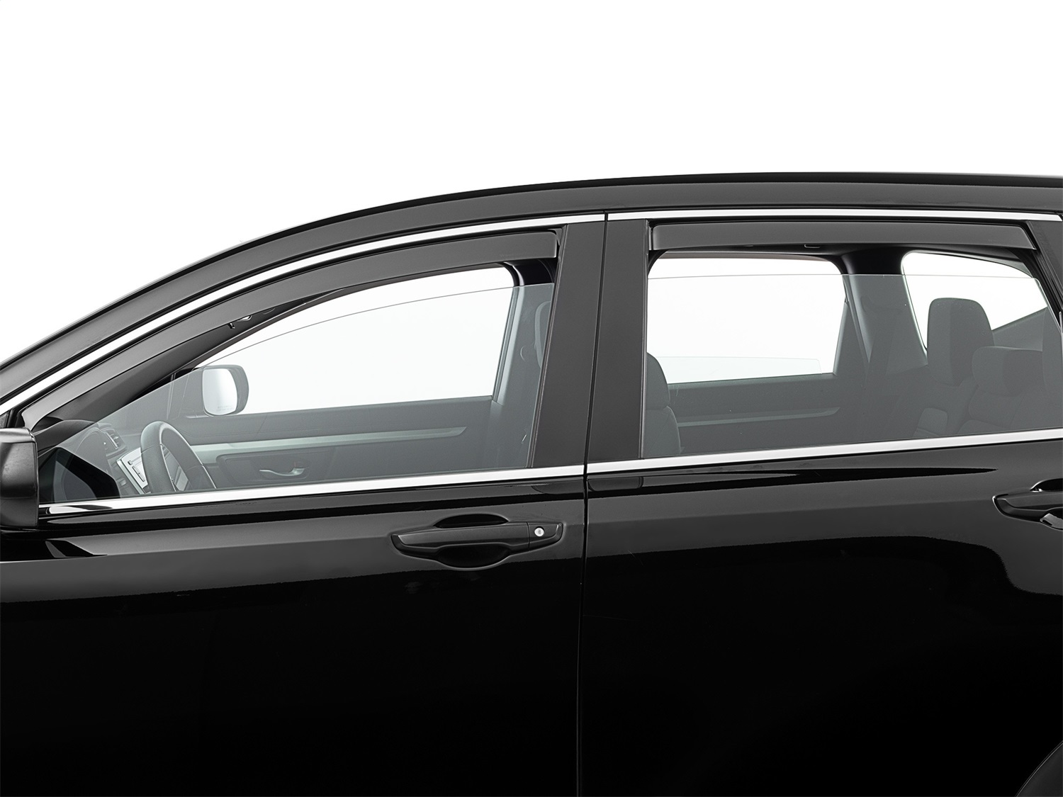 Weathertech - 82864IM - Front and Rear - Side Window Vent