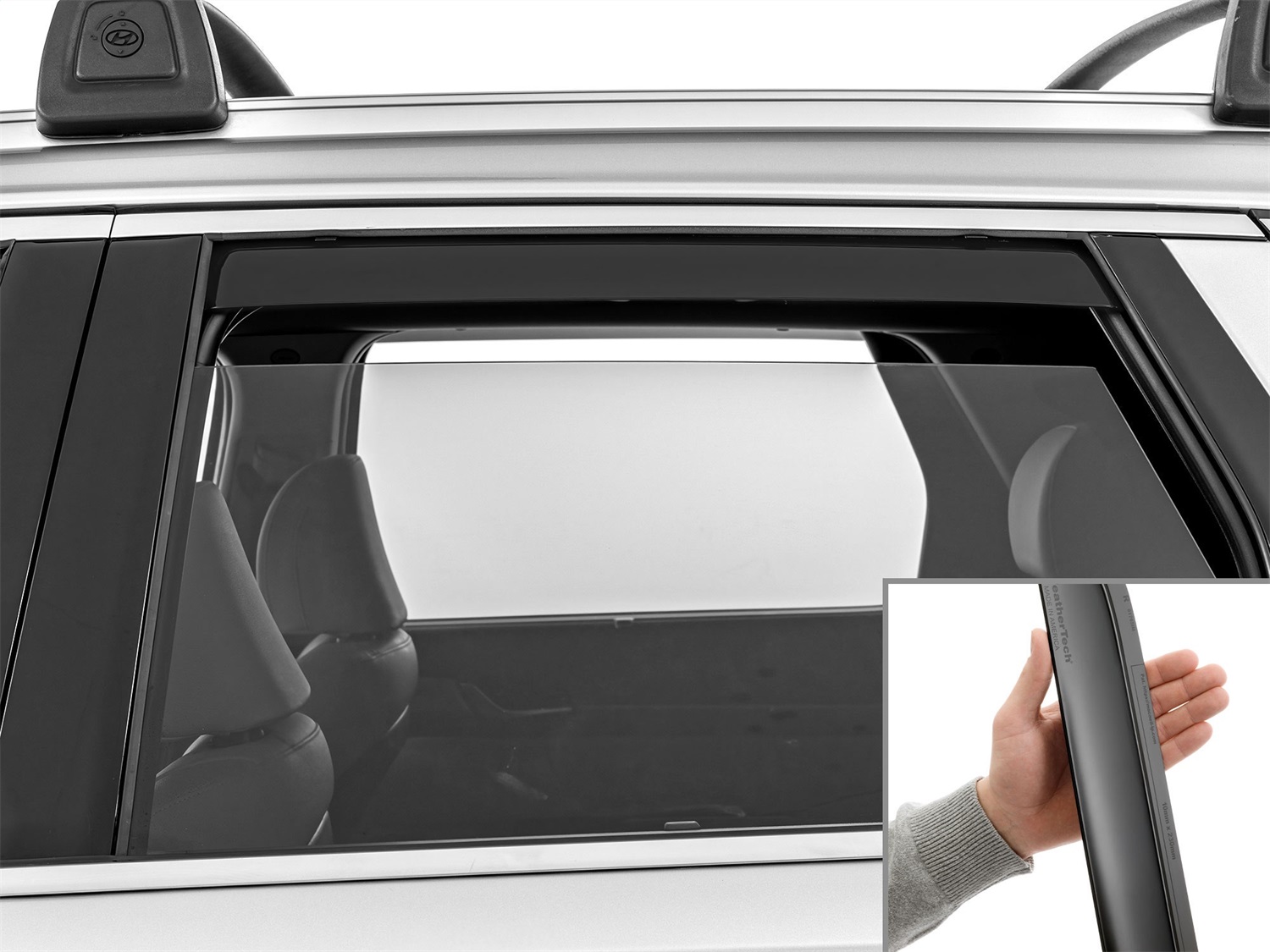 Weathertech - 81972IMB - Rear - Side Window Vent