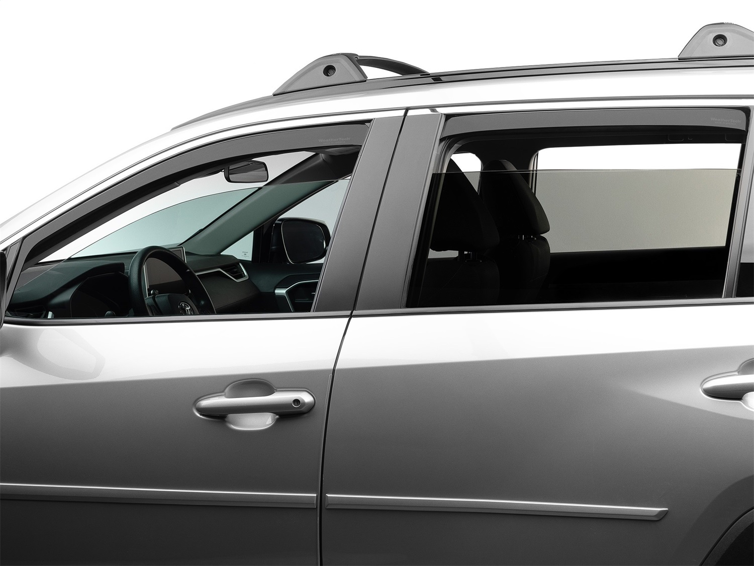 Weathertech - 82924IMB - Front and Rear - Side Window Vent